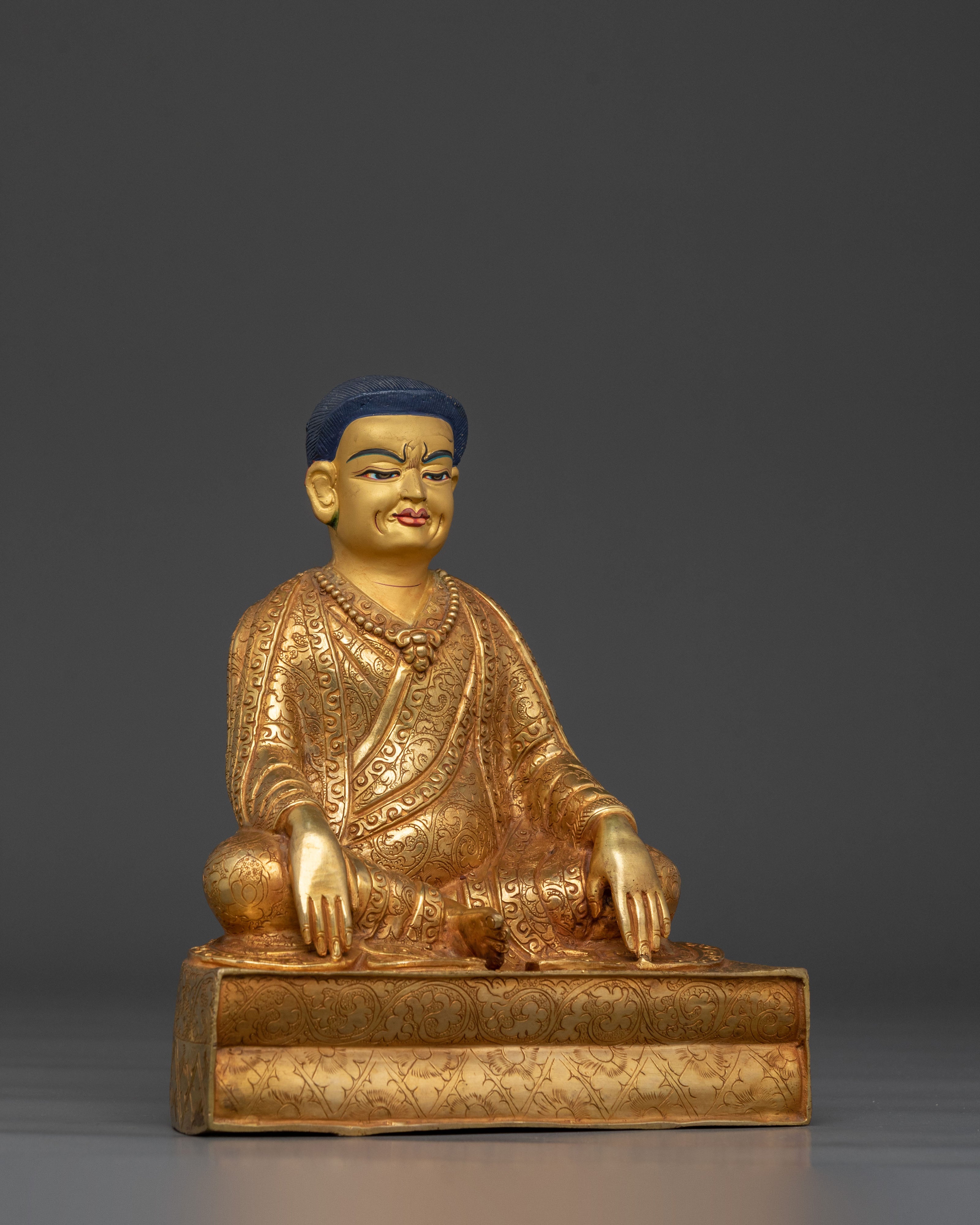 Himalayan Buddhist Master Set | Sacred Tibetan Guru Sculpture Collection