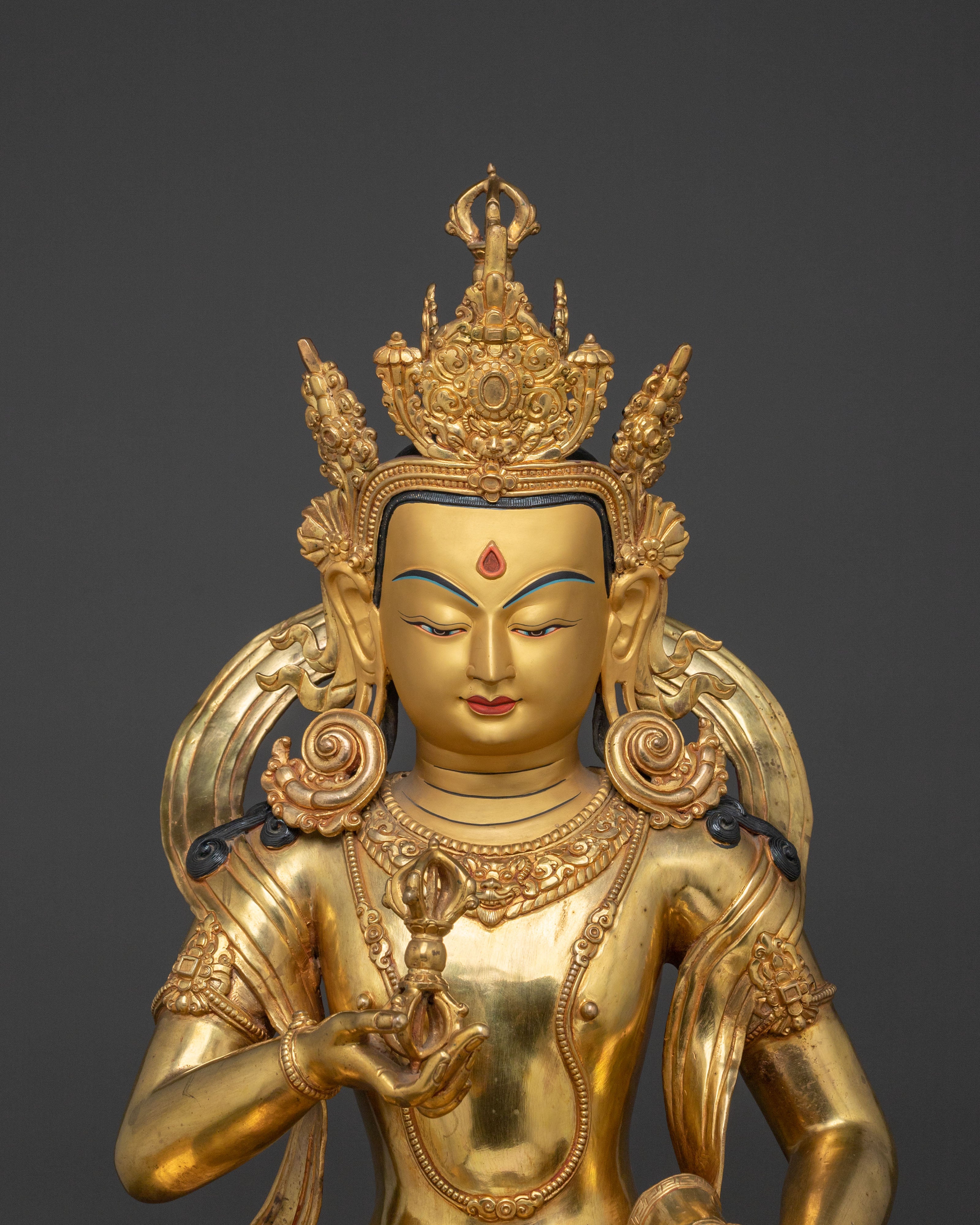 Vajrasattva Traditional Statue | Altar Decor