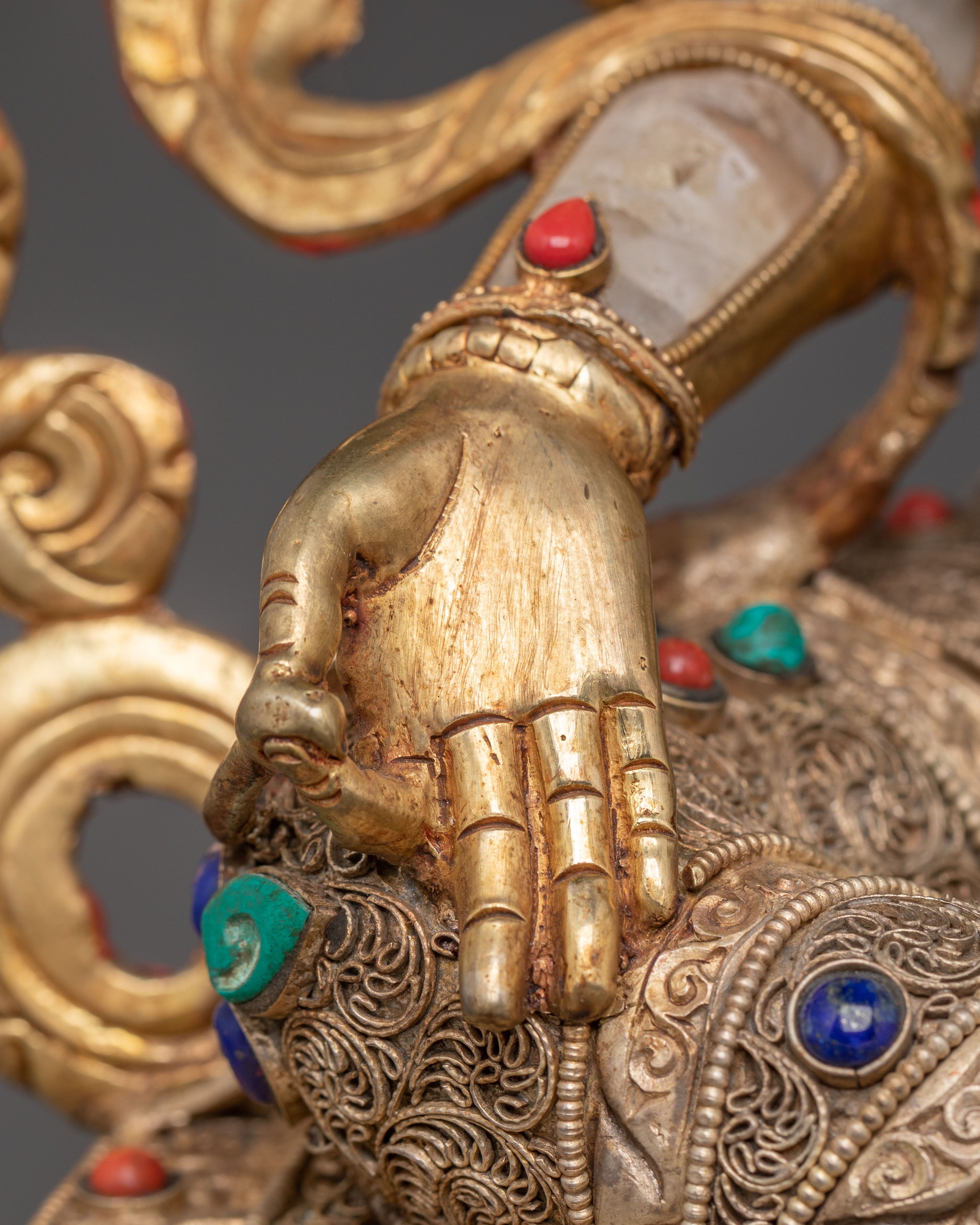 Green Tara Statue for Sacred Spaces | Buddhist Meditation Deity