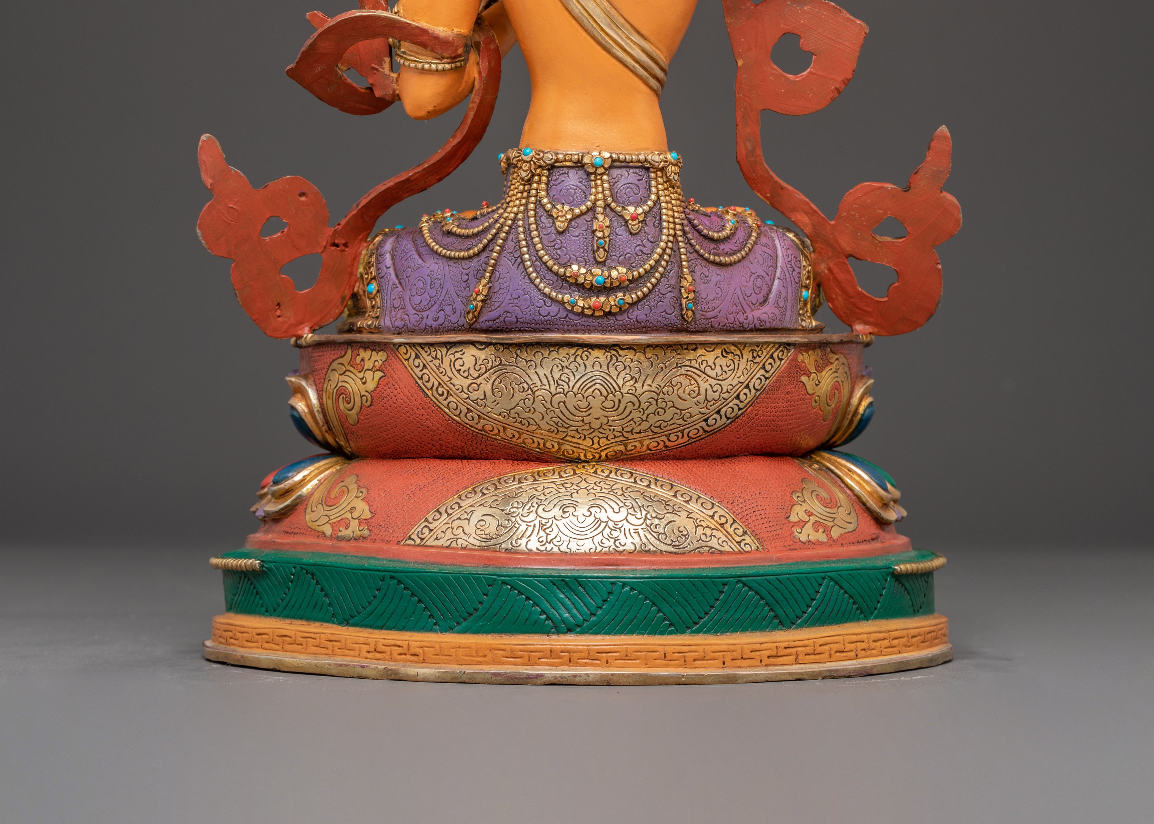 Wisdom Deity Manjushri Copper Statue | Handmade Buddhist Art