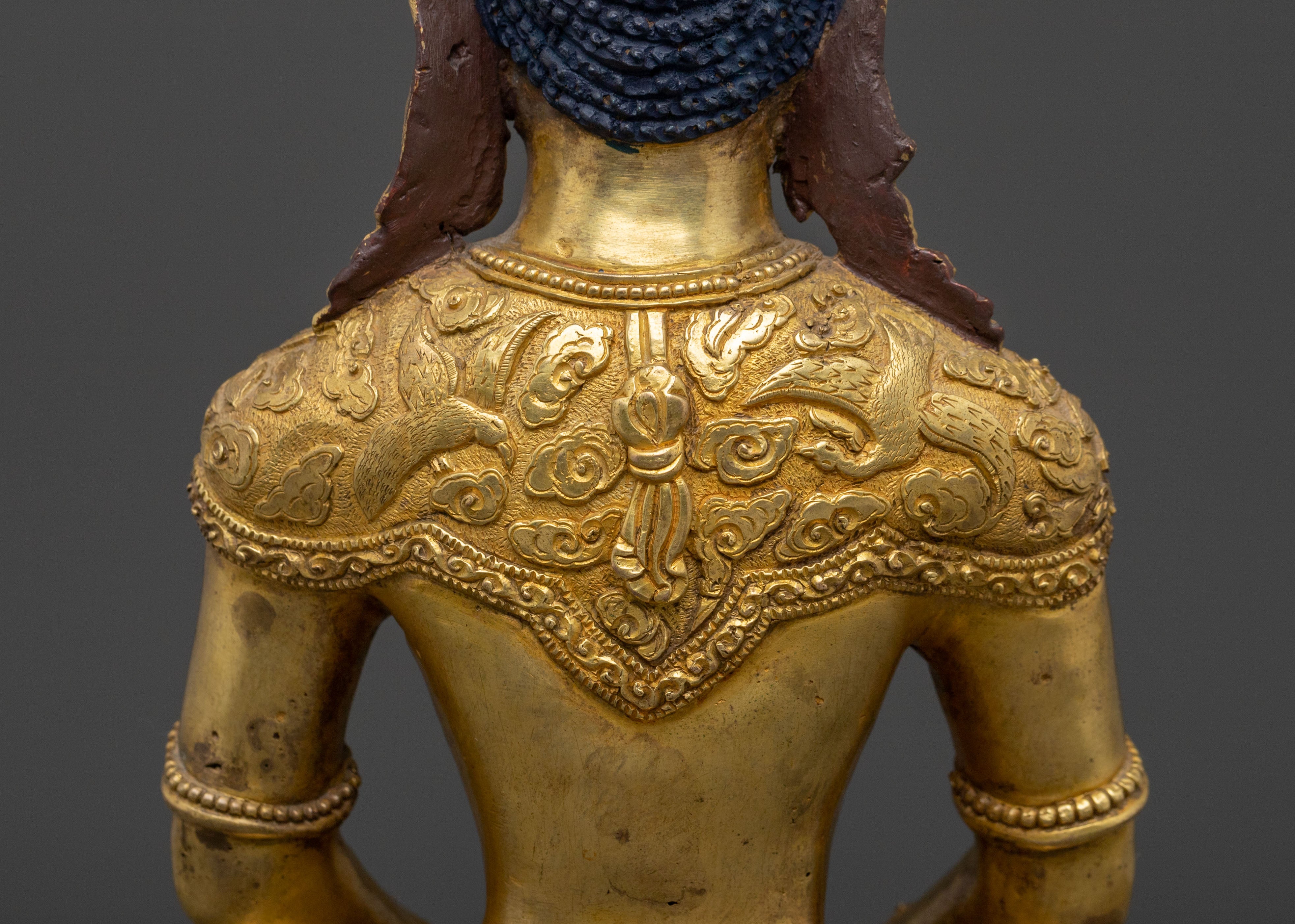 Handcrafted Crown Amitabha Buddha Statue | Boundless Compassion