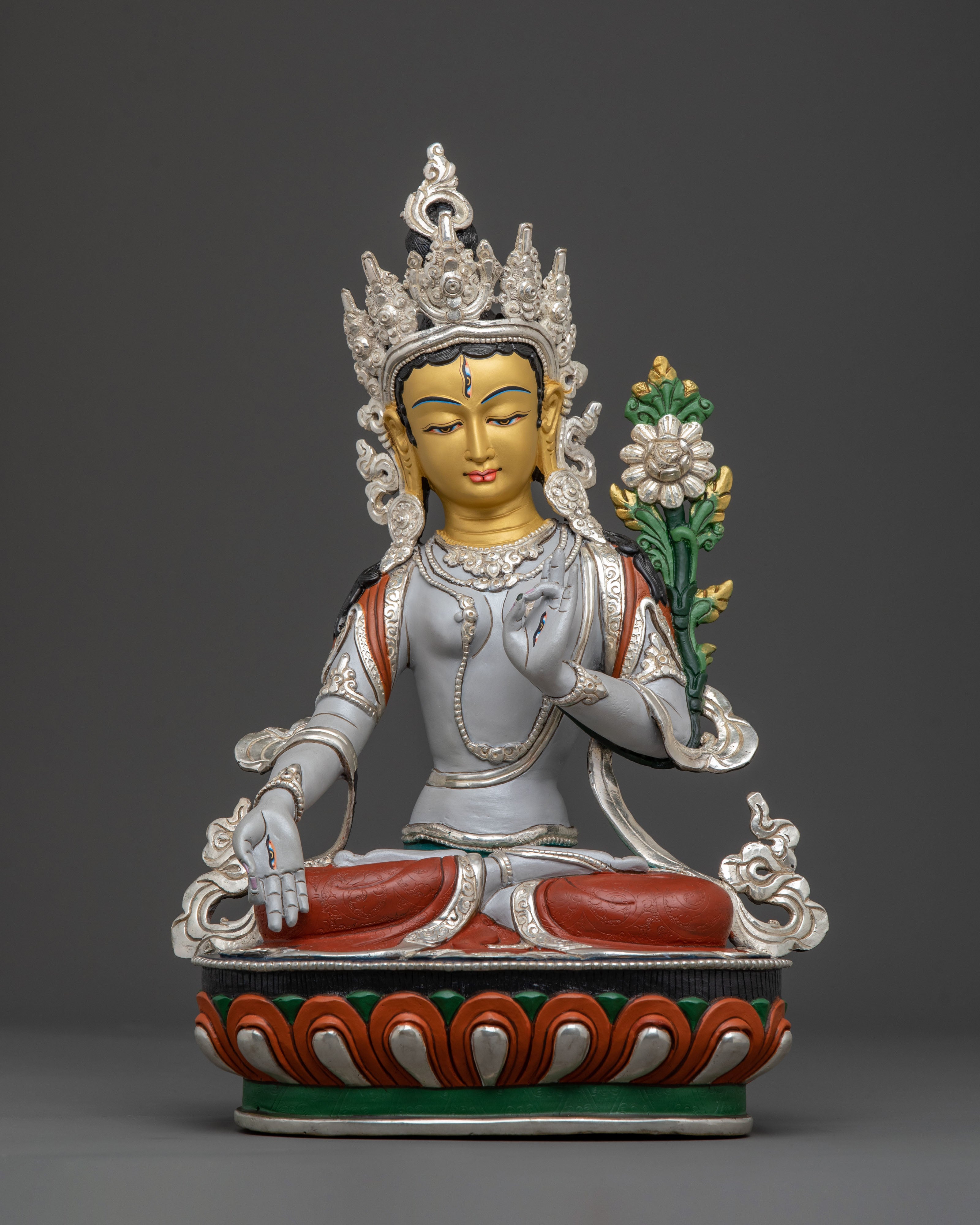 White Tara Statue