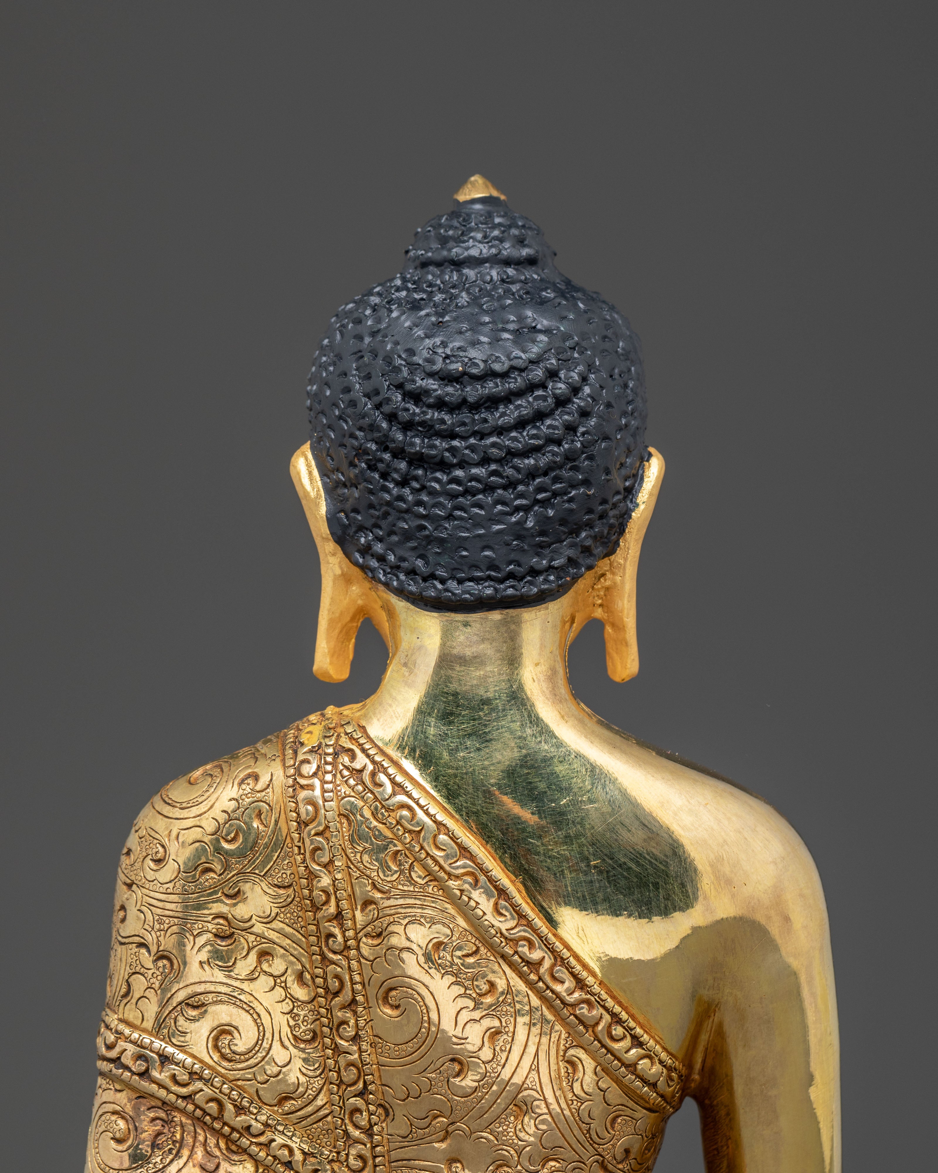 Handmade Gautama Buddha Golden Statue | The Awakened One