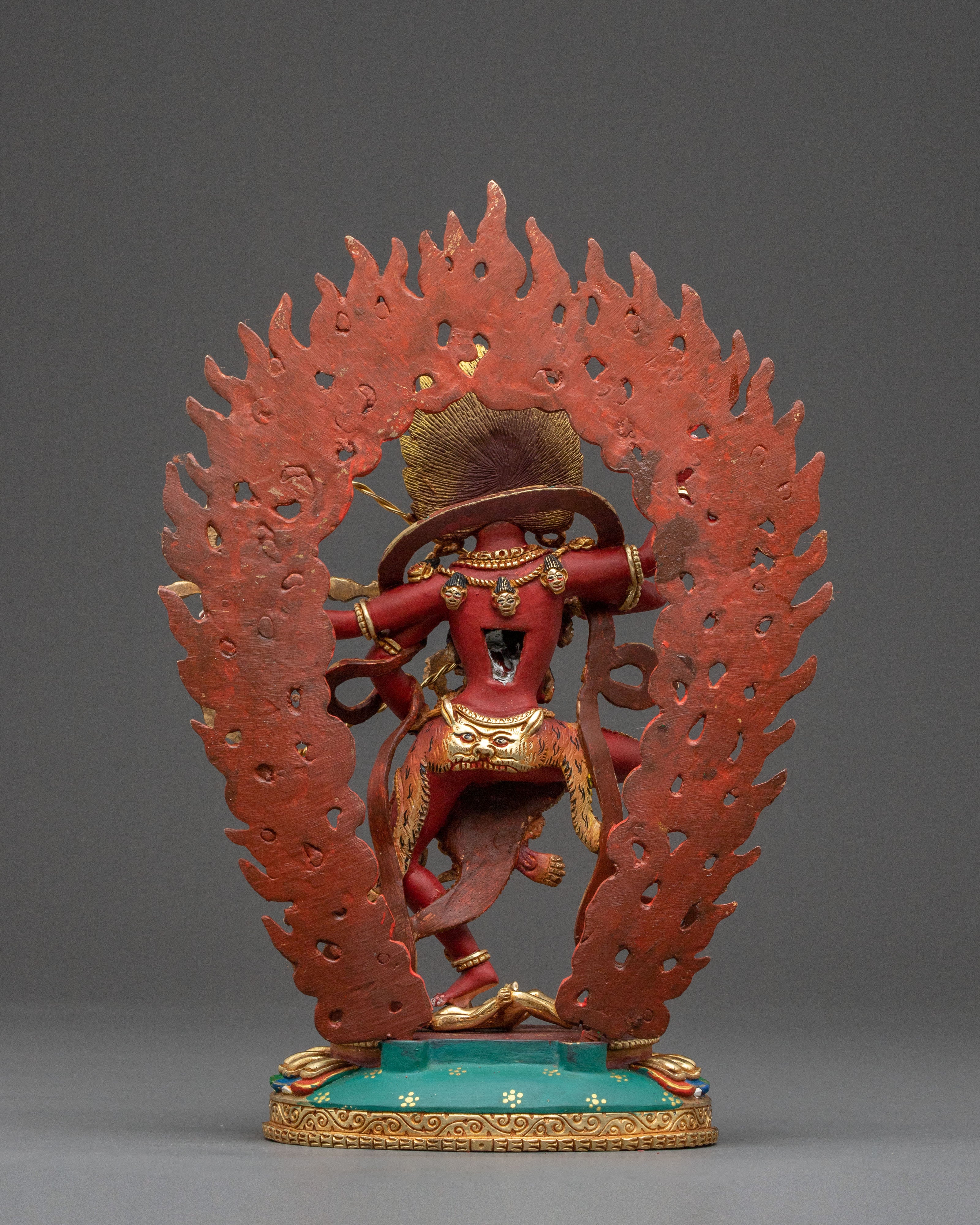 Kurukulla Wrathful Dakini Sacred Statue | Buddhist Decor