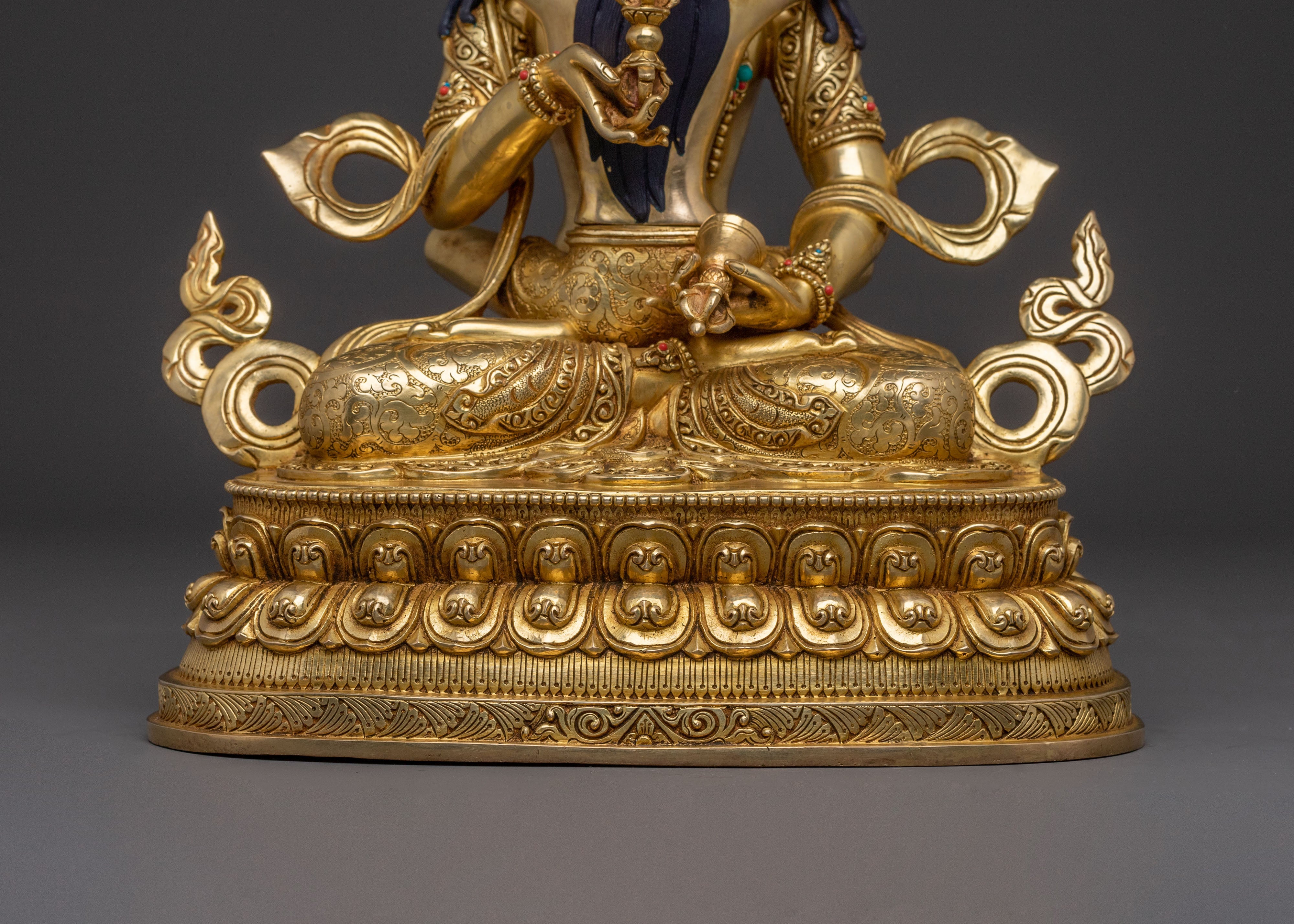 Vajrasattva Statue with Vajragarvi | Divine Figure