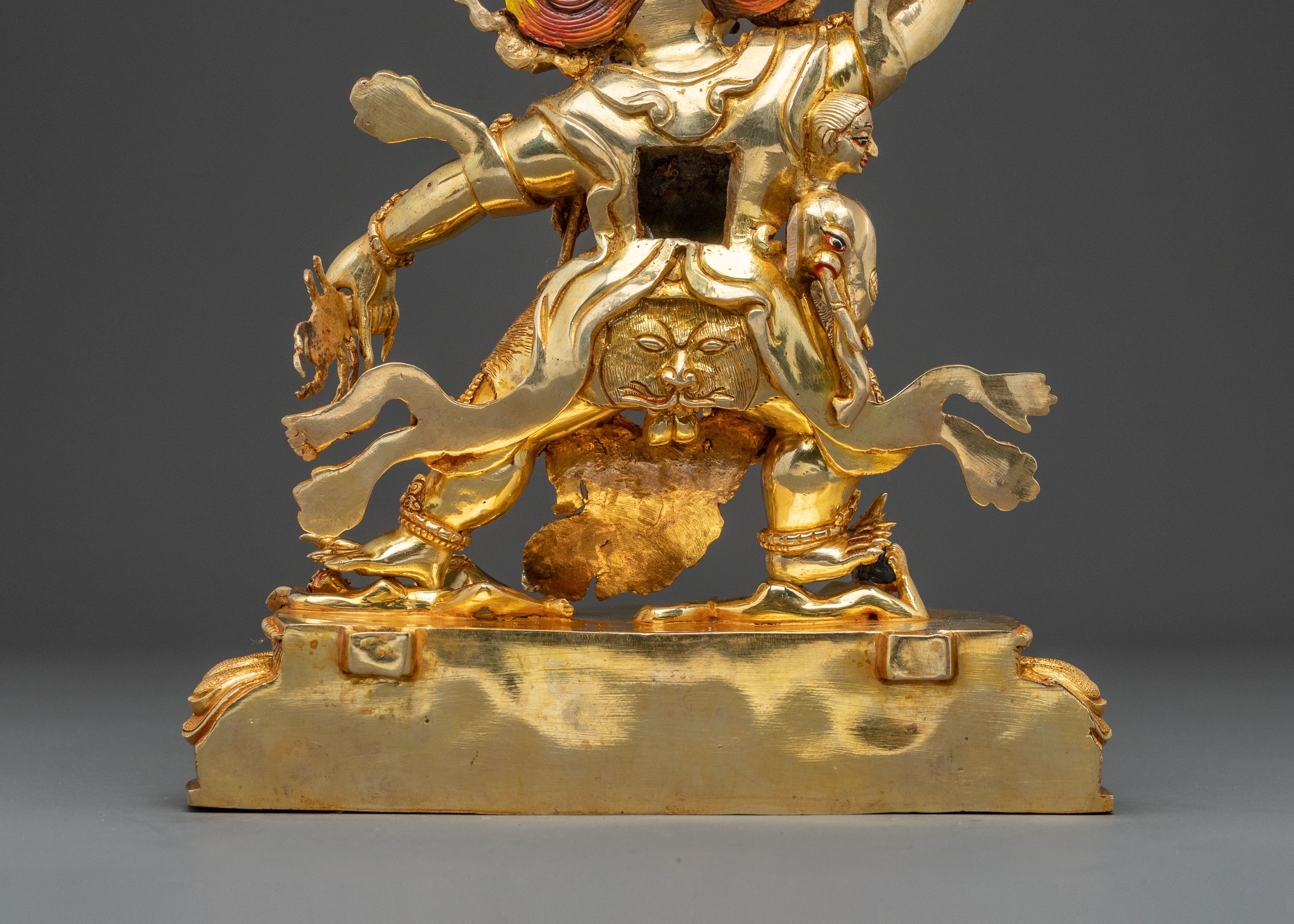 Guru Dragpo Spiritual Statue: Wrathful Protector Art