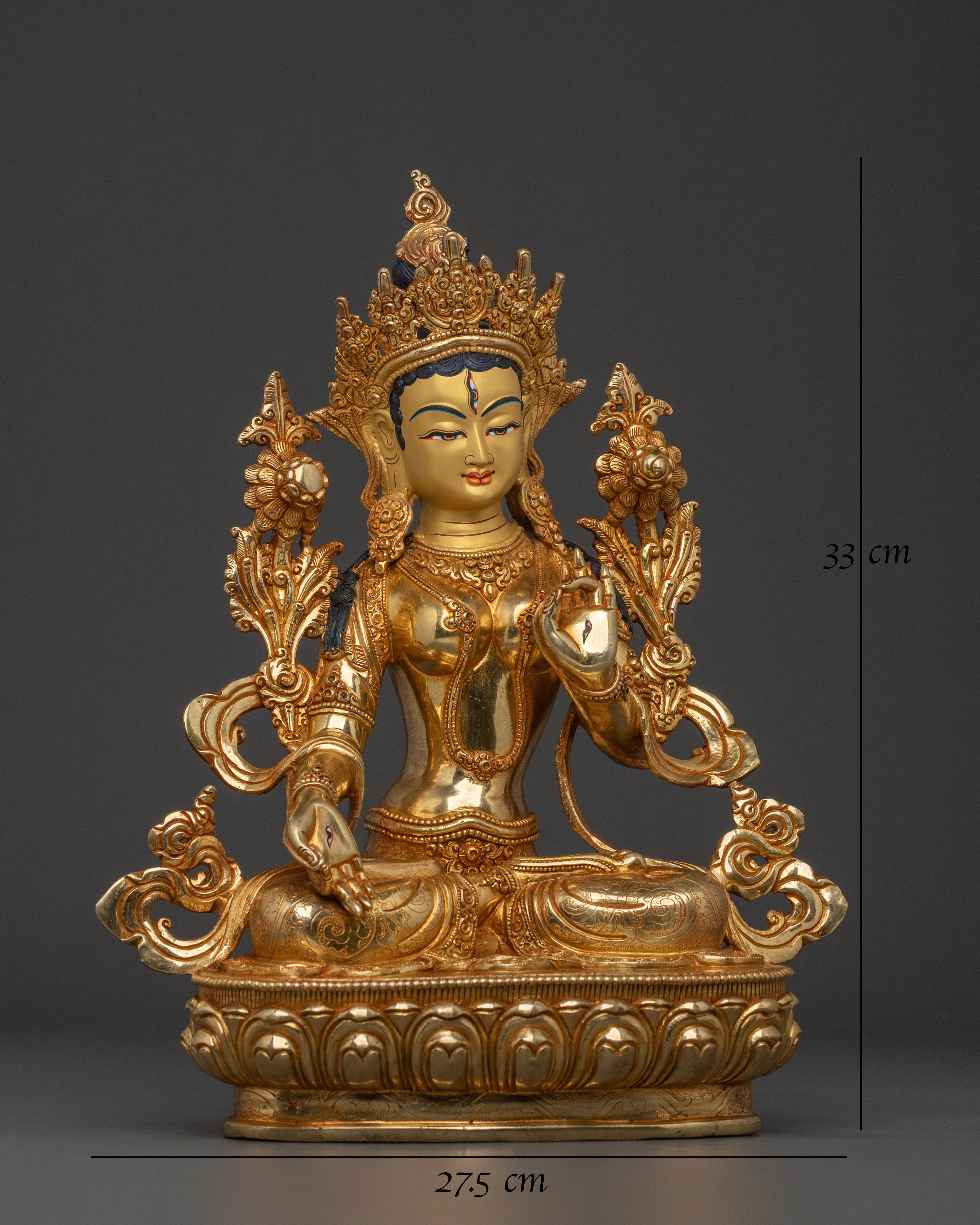 White Tara Sculpture | Symbol of Longevity