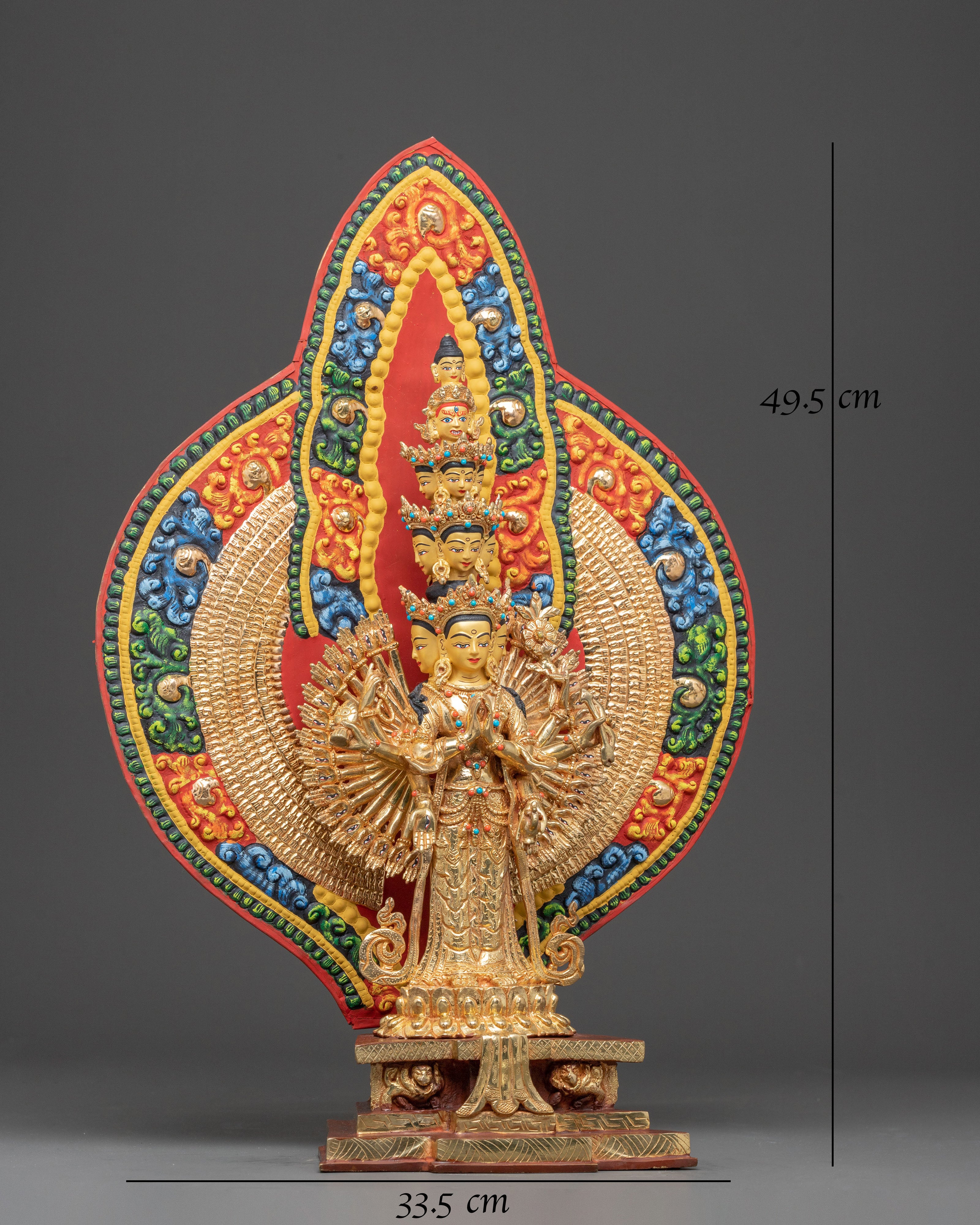 Thousand Armed Avalokiteshvara Statue