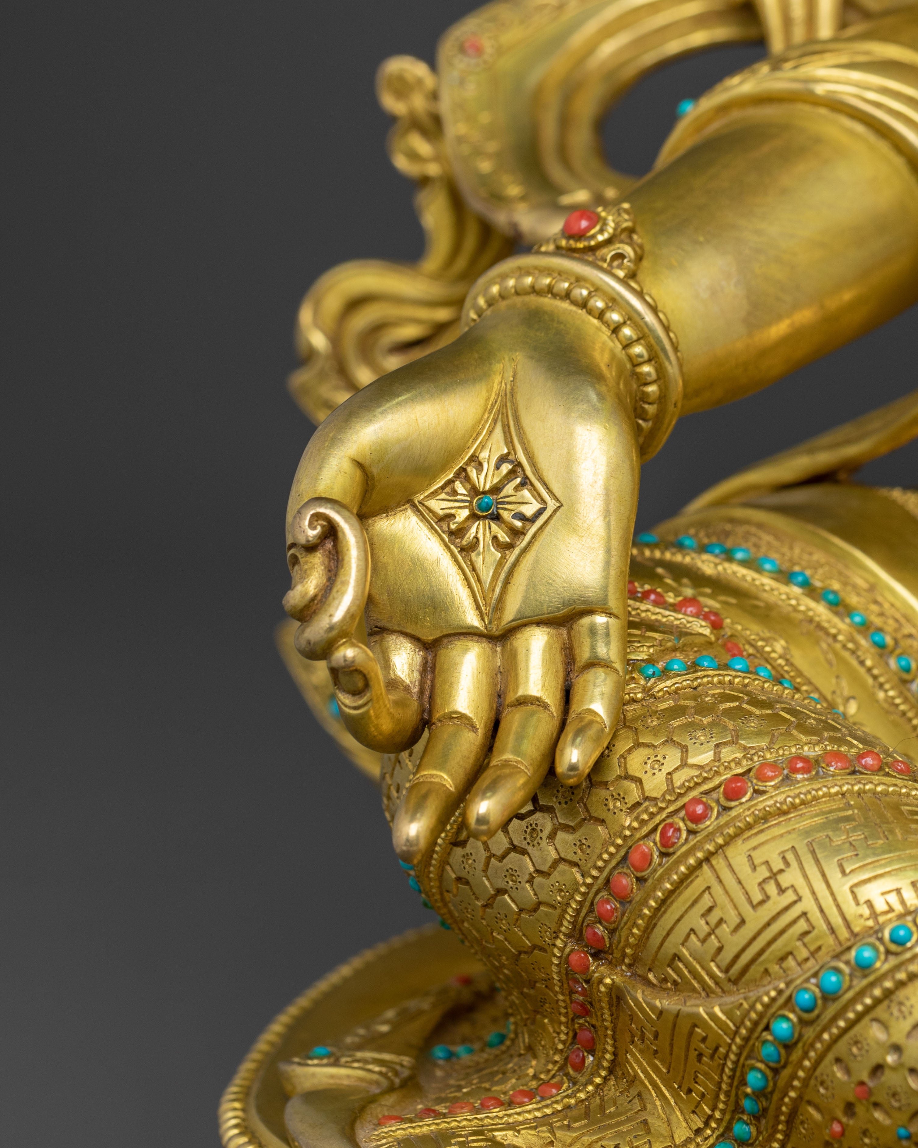 Mother Green Tara Statue | Sacred Home Decor