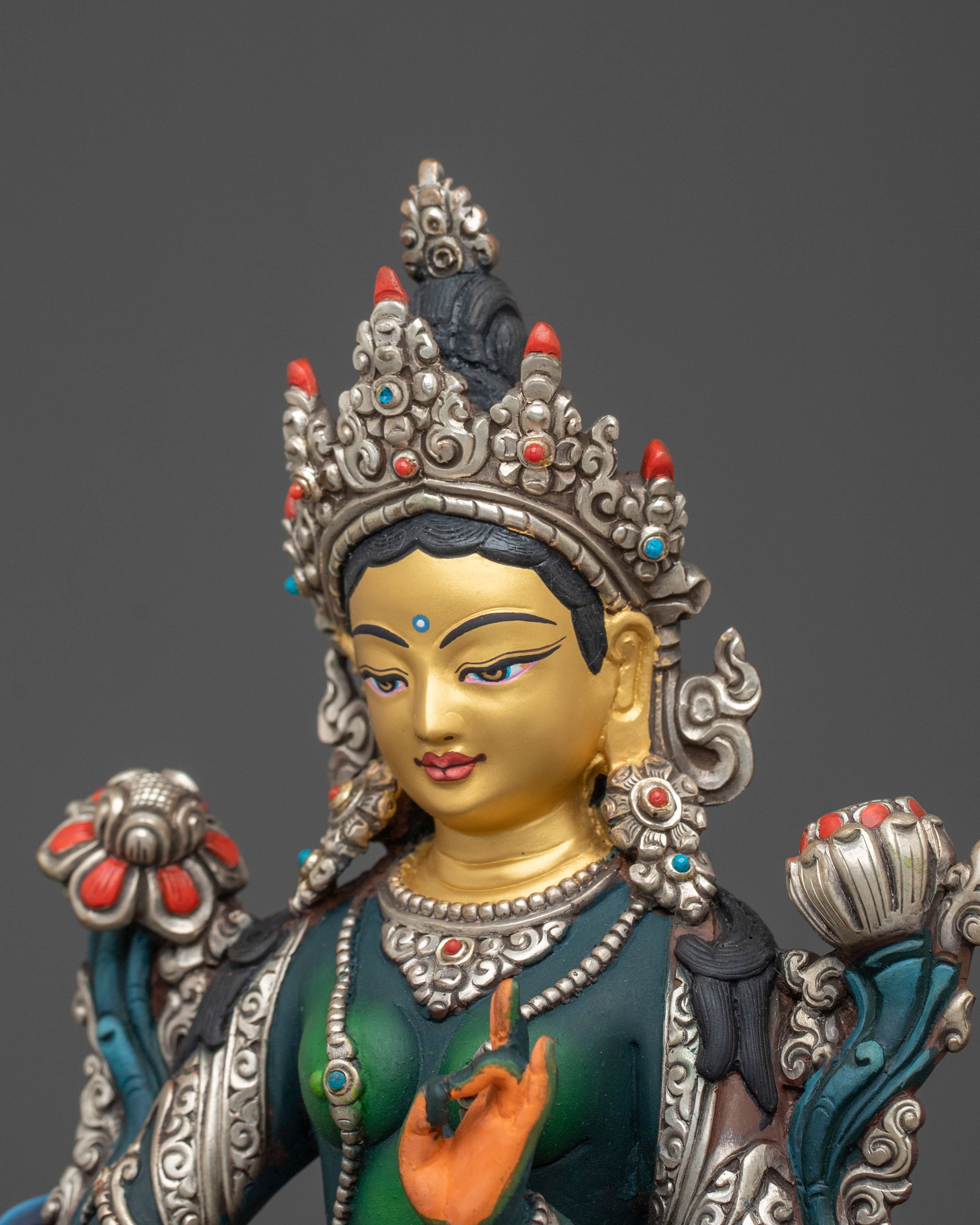 Himalayan Green Tara Statue | Mother of Liberation