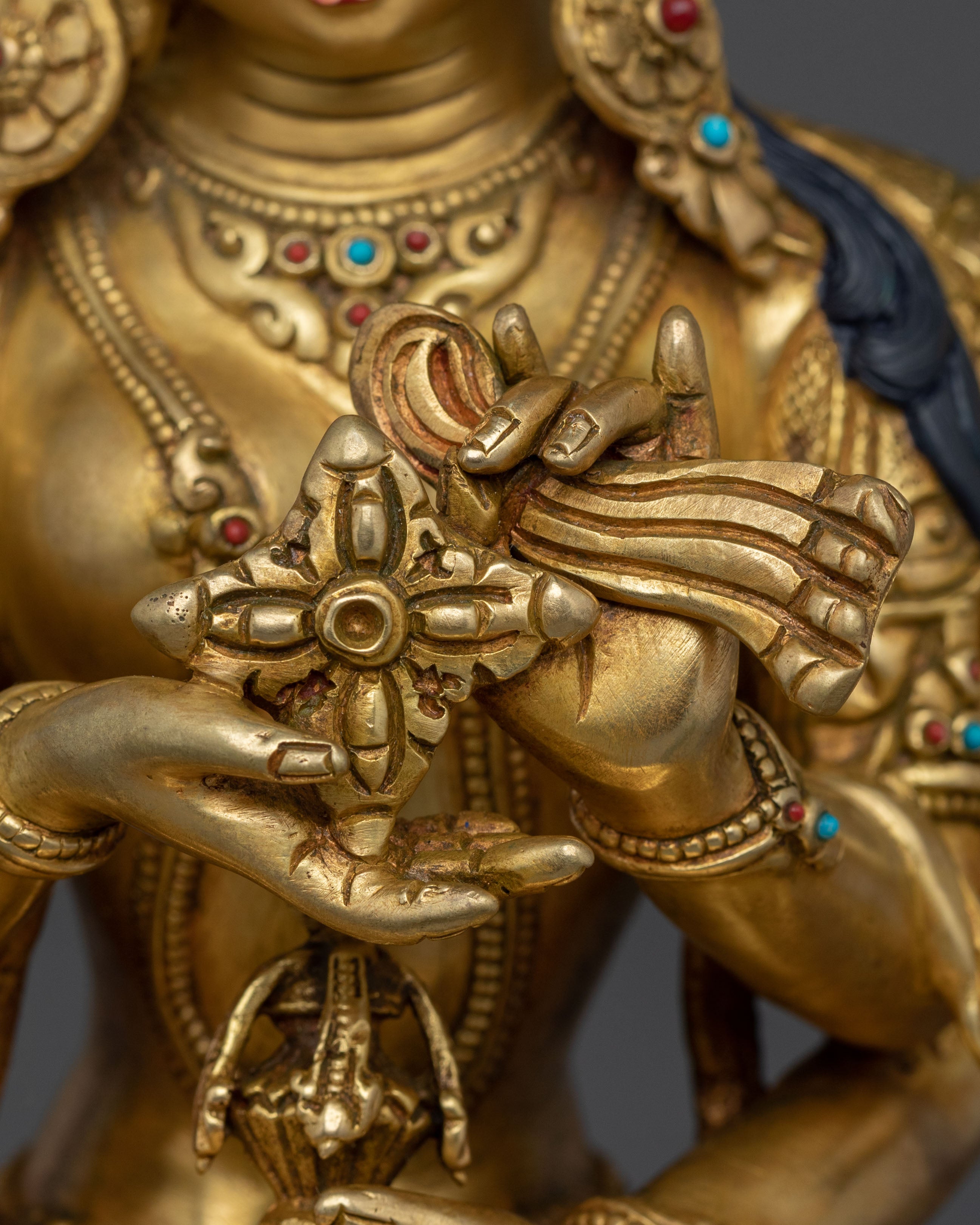 Female Deity Namgyalma Statue | Longevity Goddess Sculpture