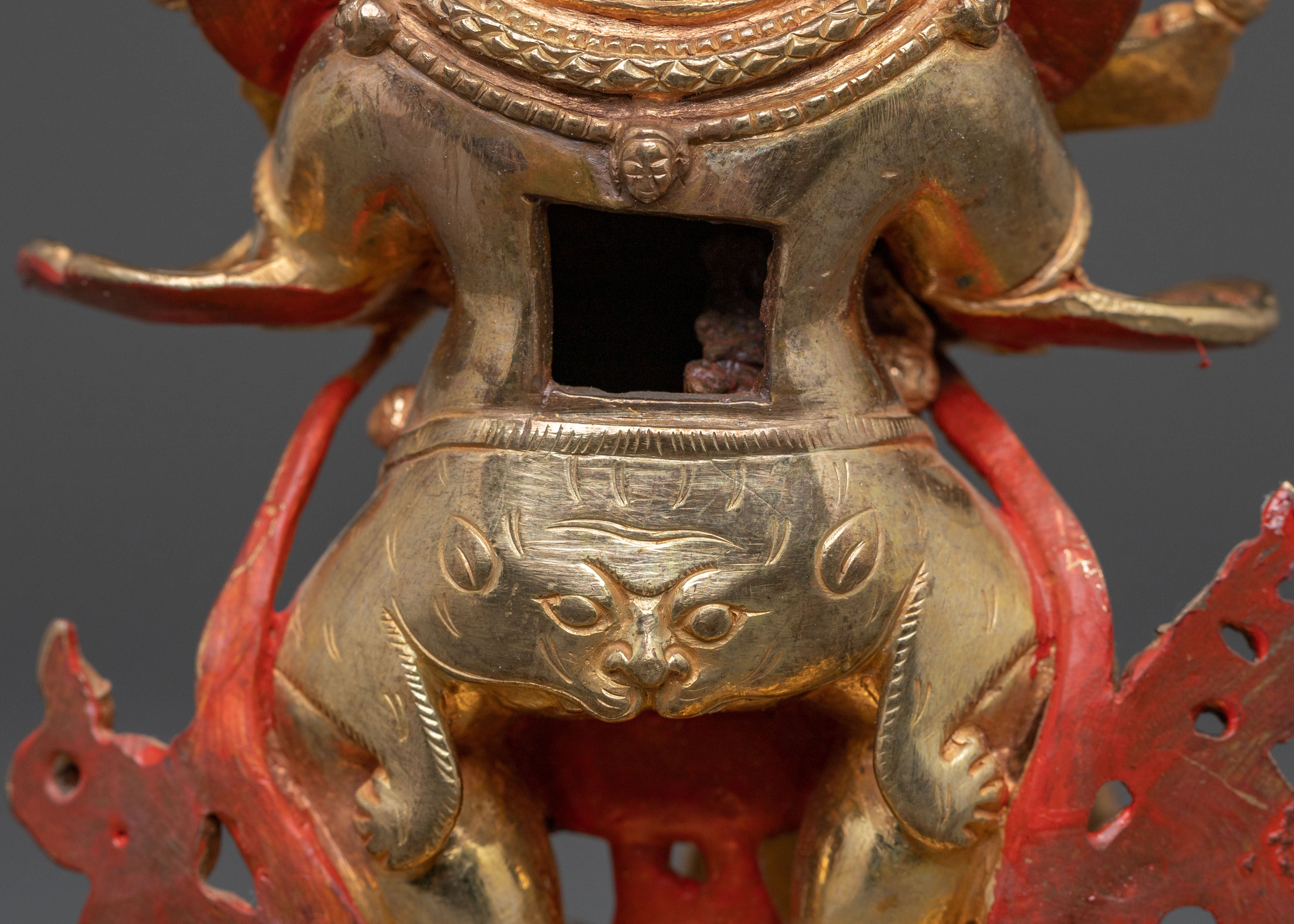 Shakya Mahakala Spiritual Statue | Sacred Protector