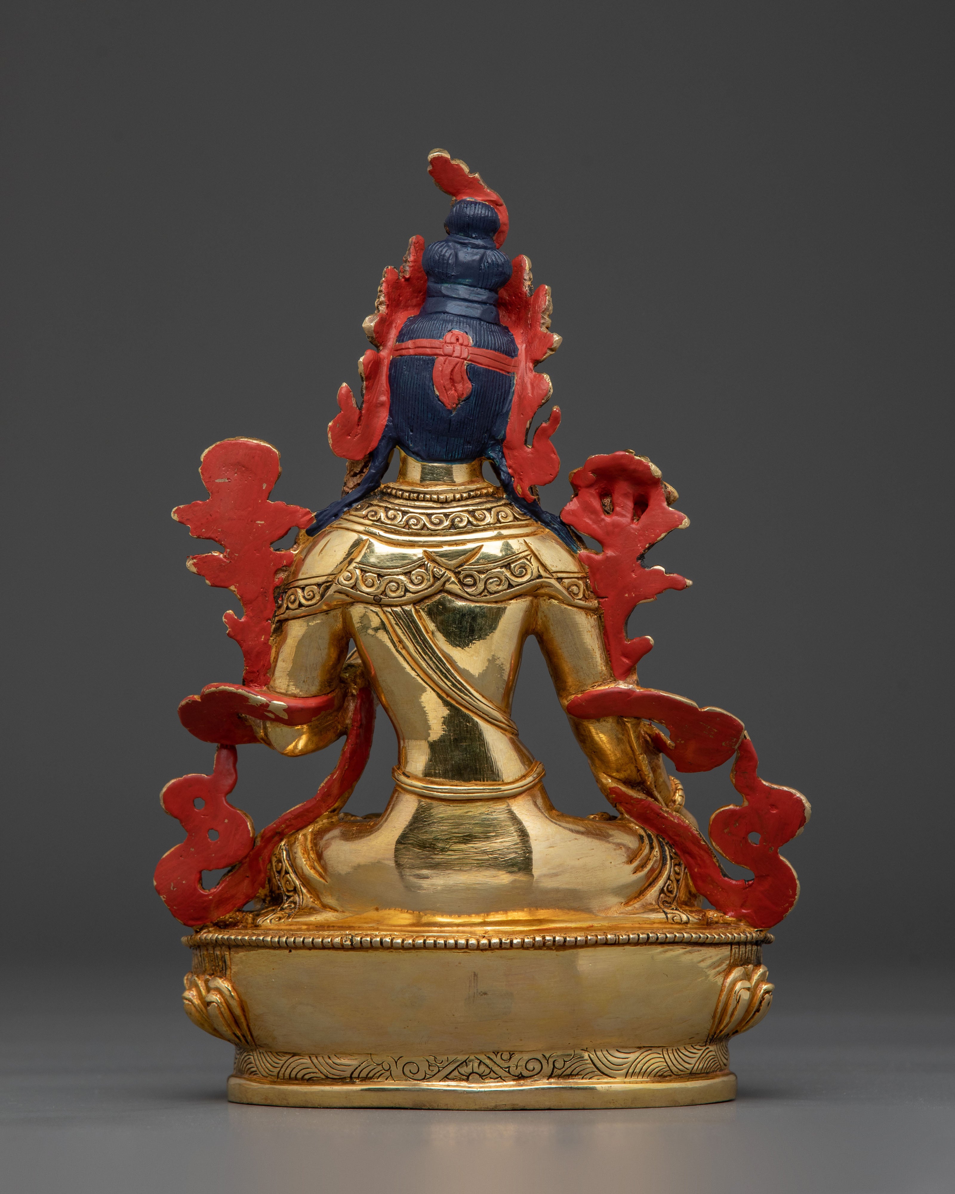 Handcrafted White Tara Sacred Sculpture | Compassion Deity of Long Life