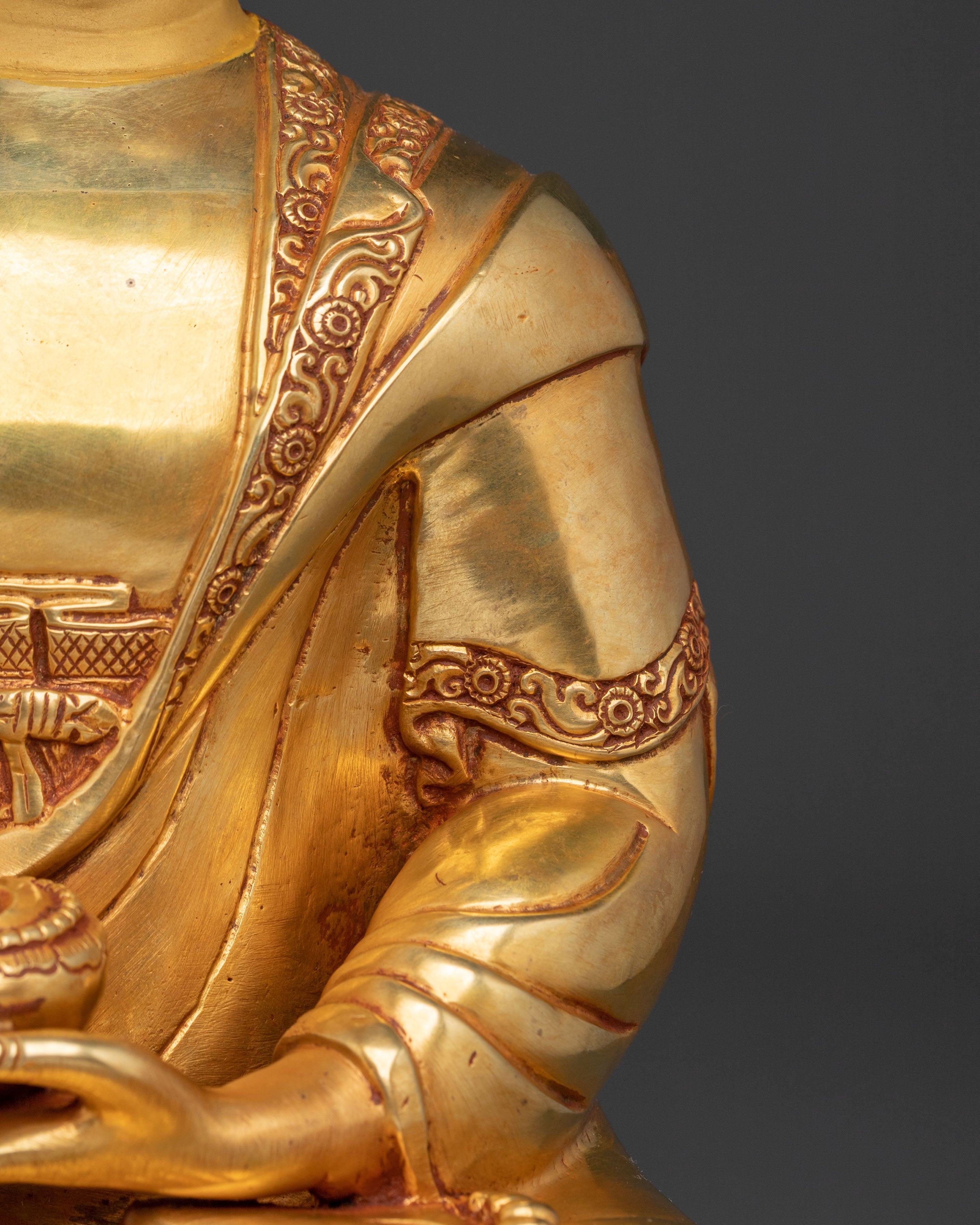 Himalayan Shakyamuni Buddha Handcrafted Sculpture