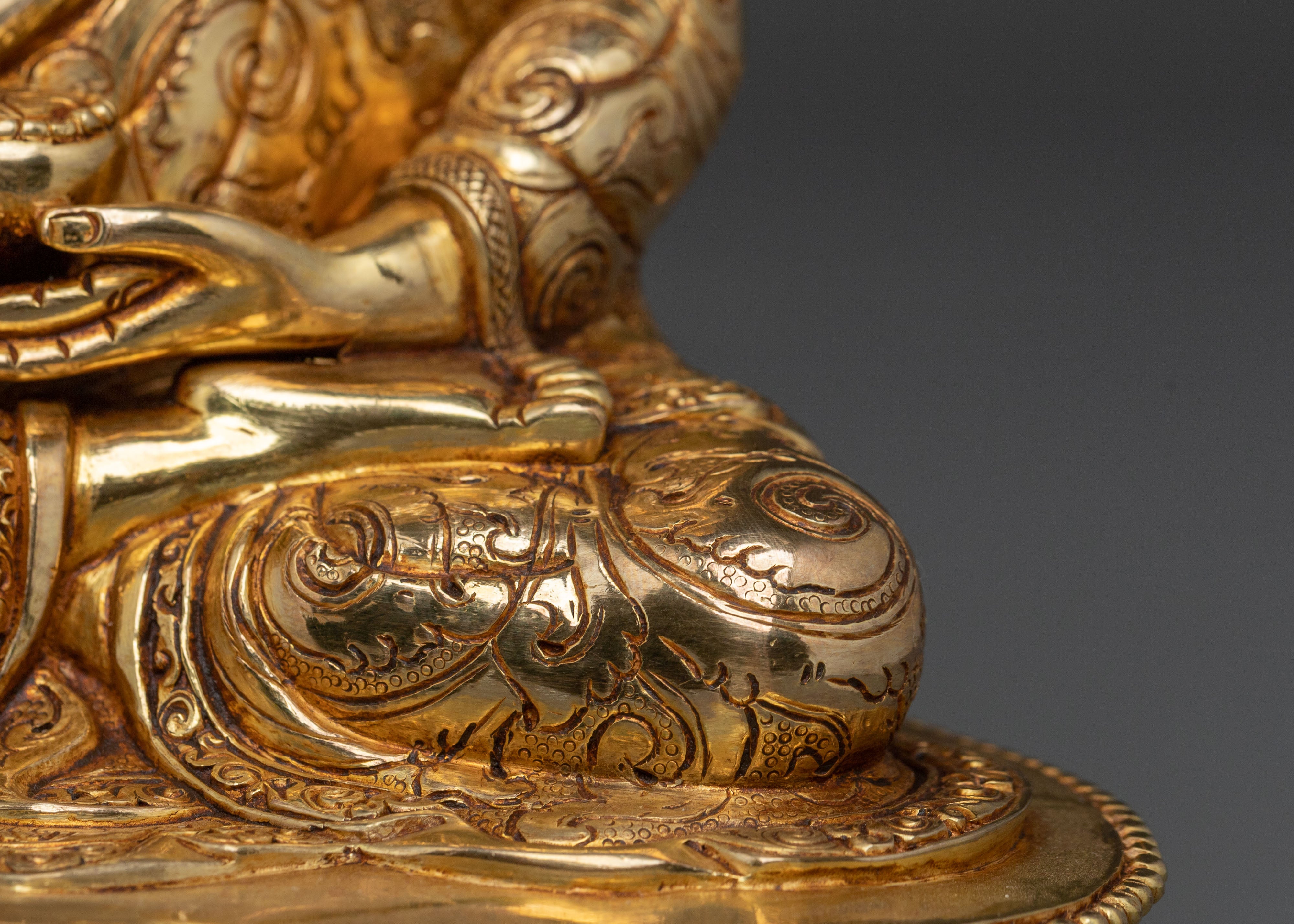 Amitabha Buddha Altar Decor Statue | Sacred Buddhist Home Shrine
