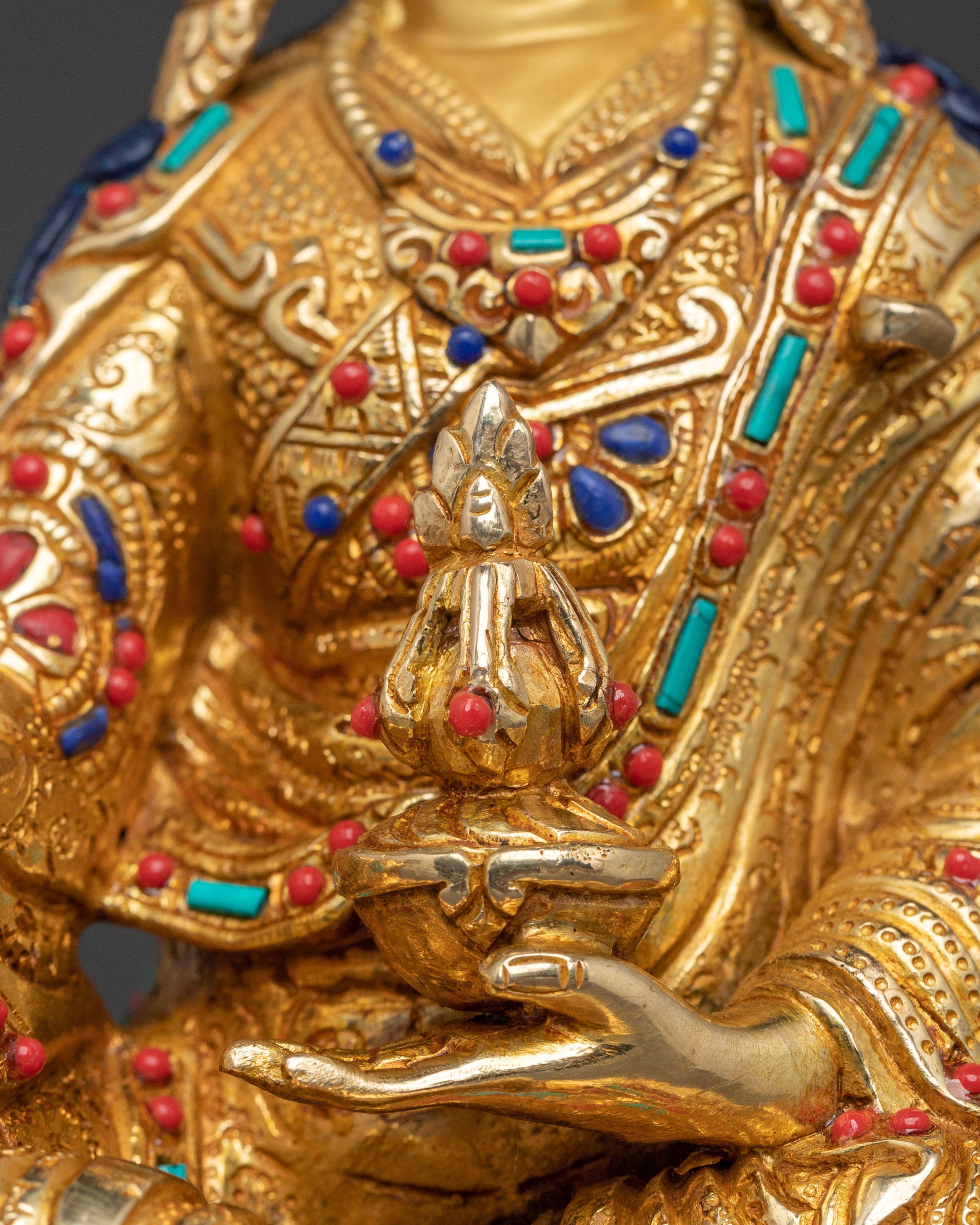 Guru Rinpoche Majestic Statue | Dharma Decor