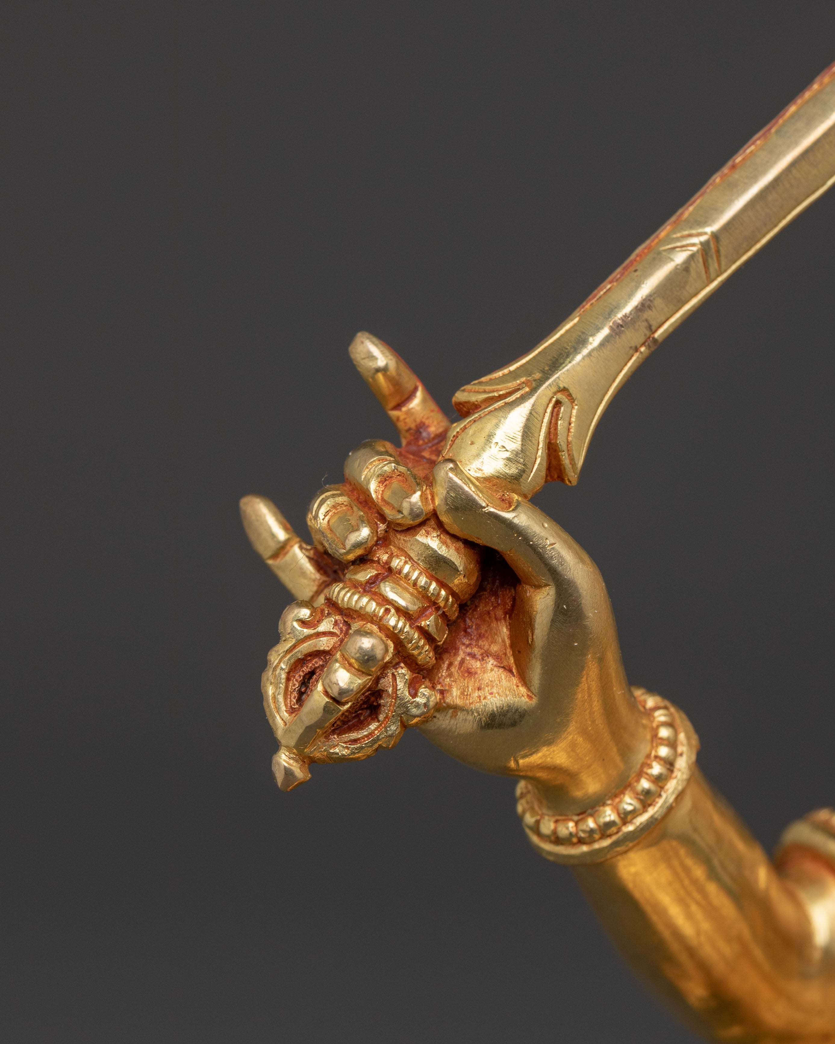 Manjushri Supreme Wisdom Golden Statue