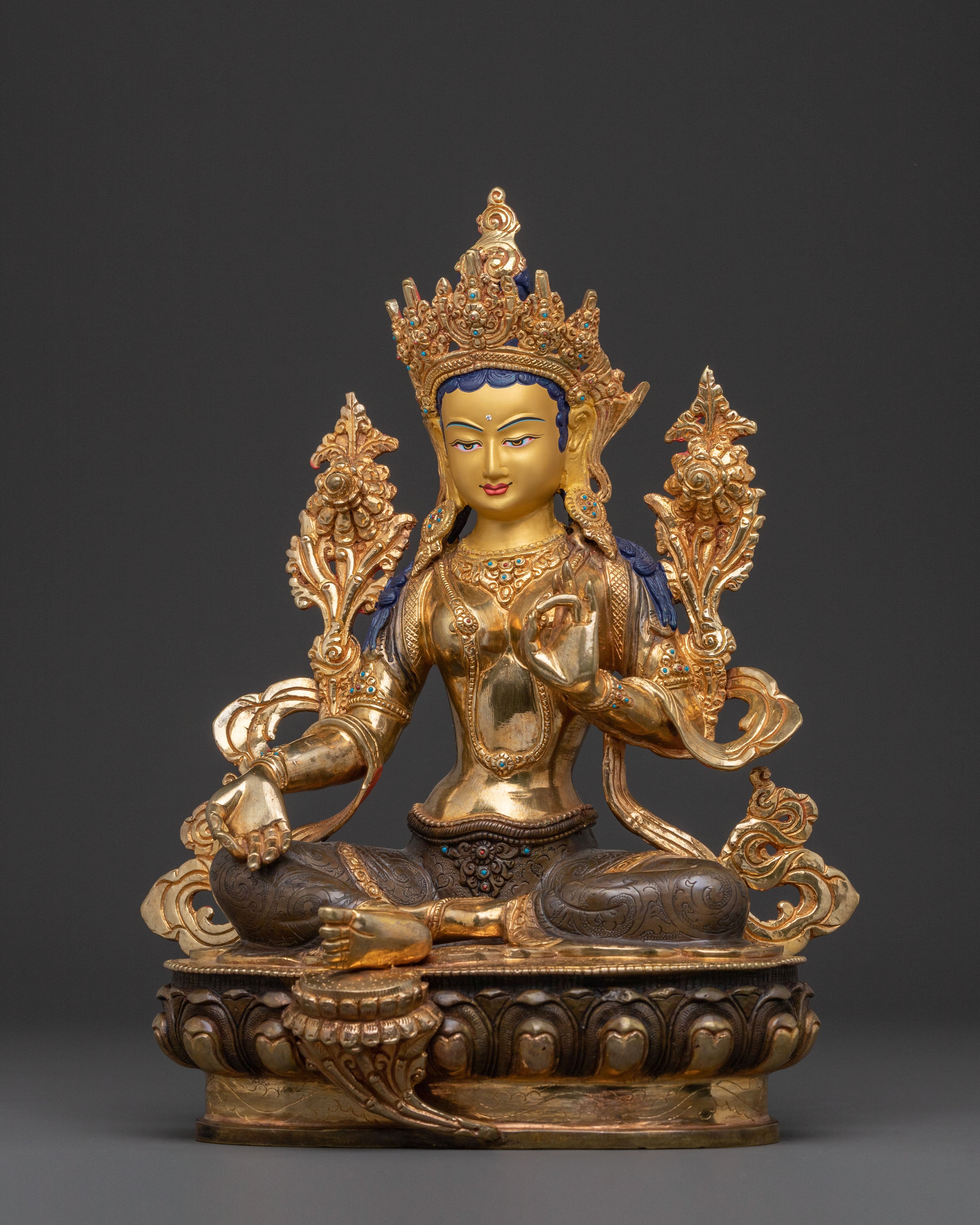 Green Tara Statue