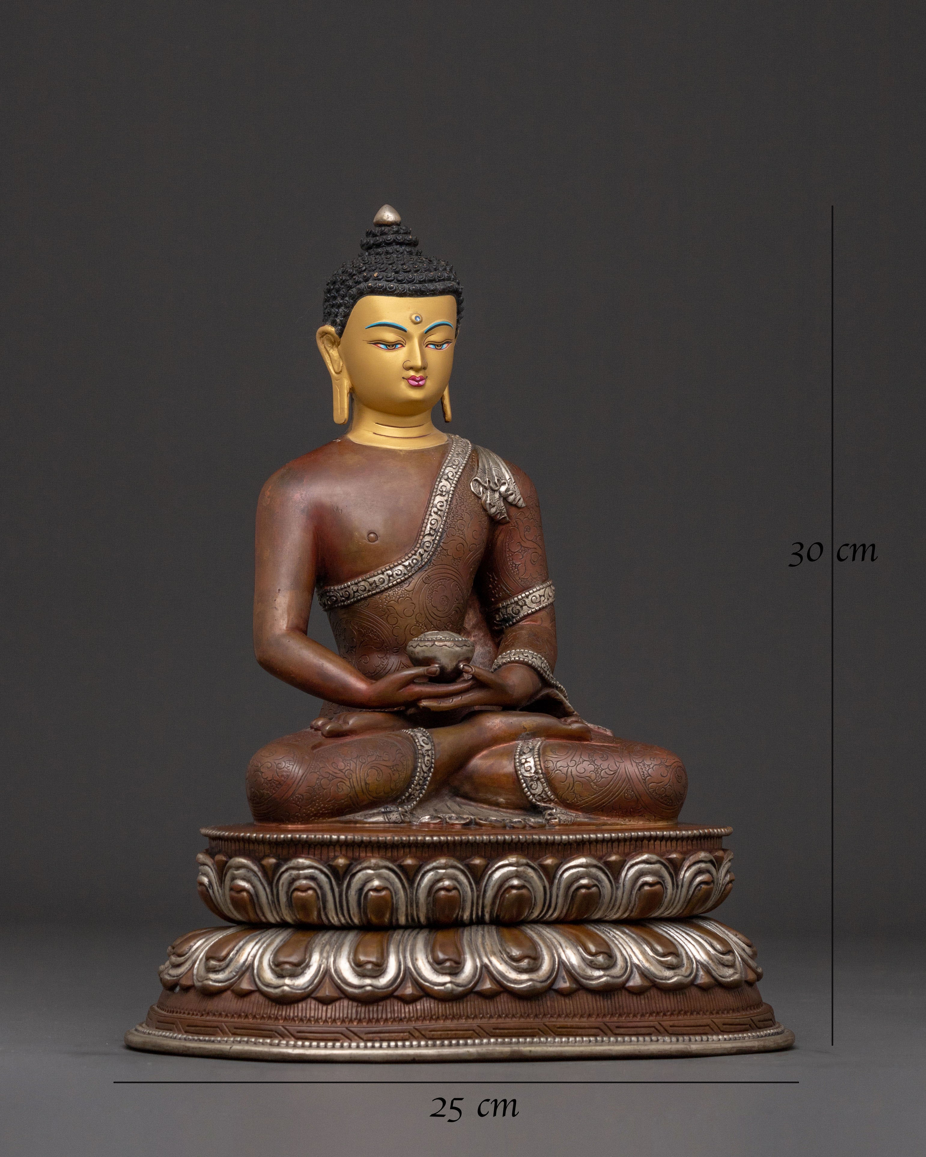 Amitabha Buddha Statue for Ritual Home Decor