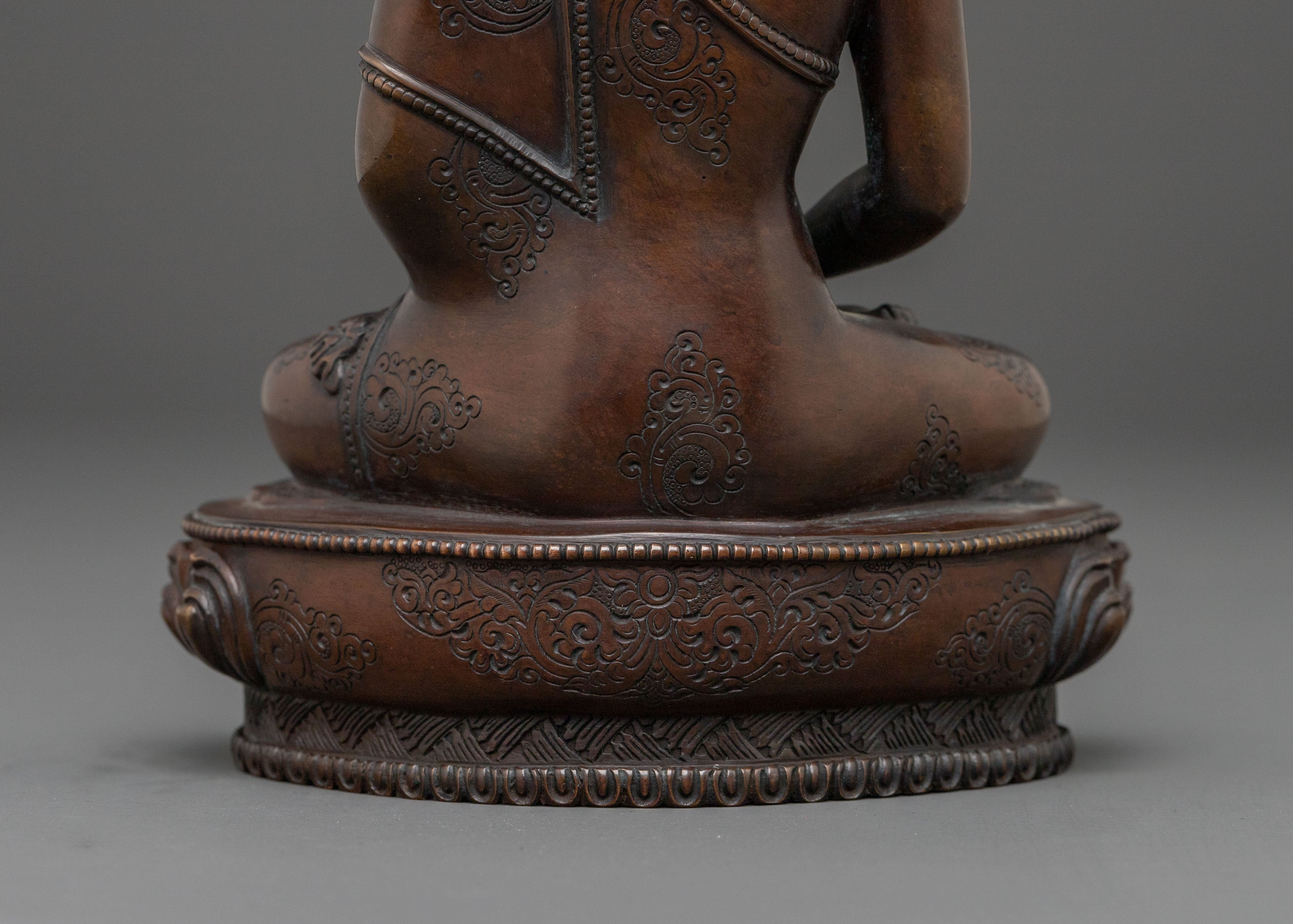 Amitabha Buddha | Oxidized Copper Statue