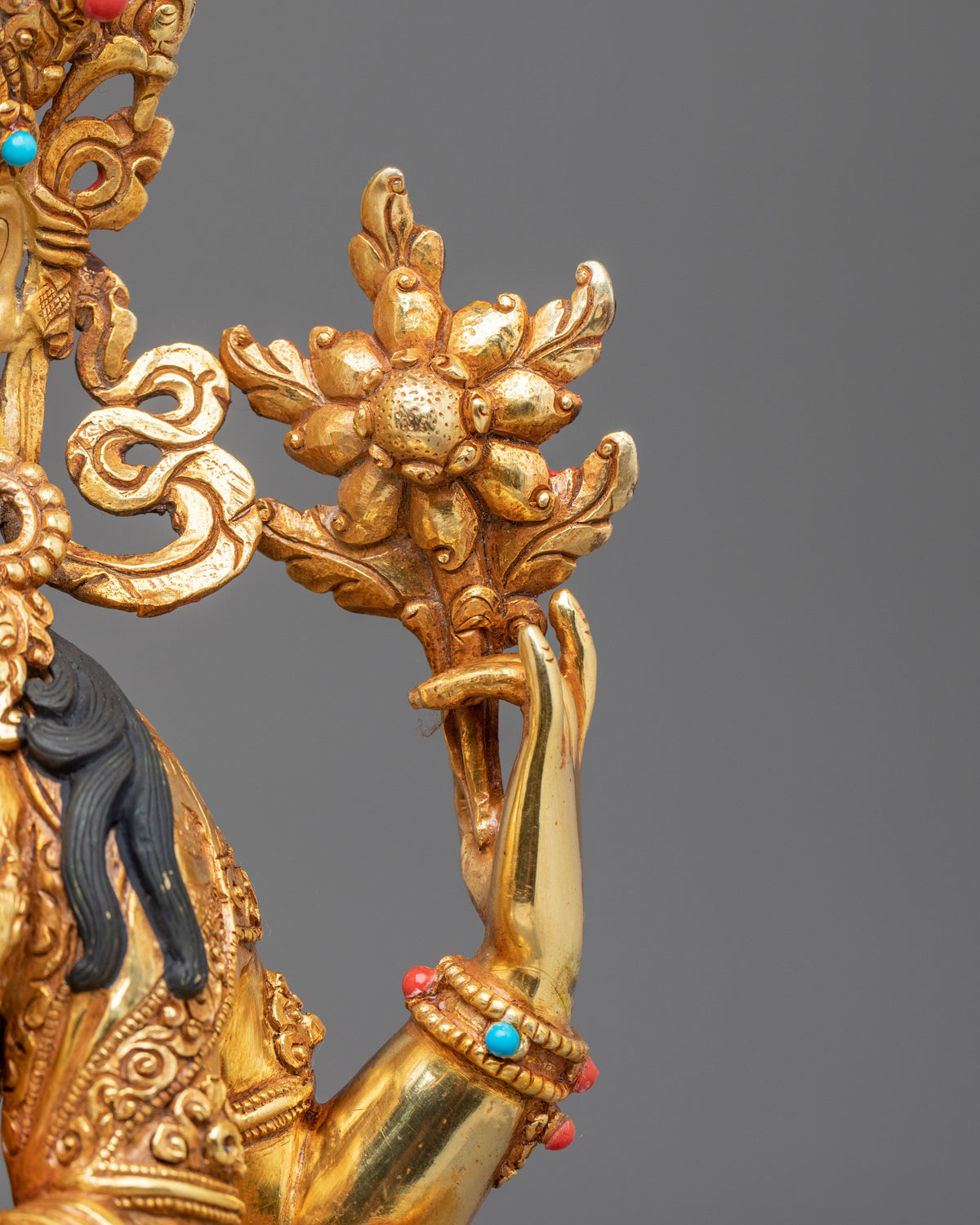 Four Armed Chenrezig Handmade Sculpture
