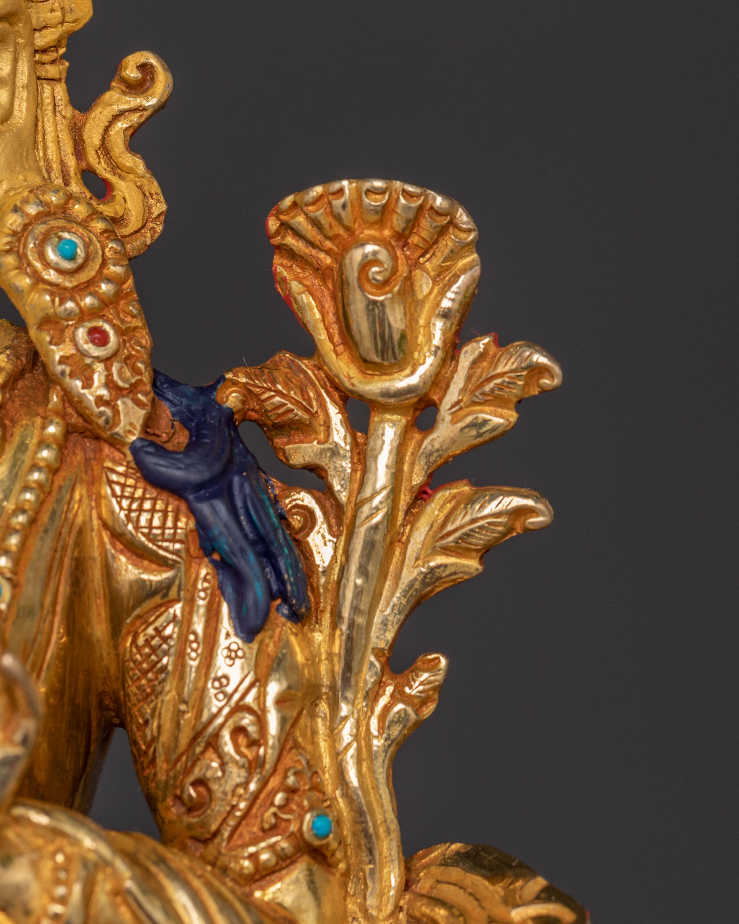 21 Tara Spiritual Statue Set | 24k Gold Gilded Figures