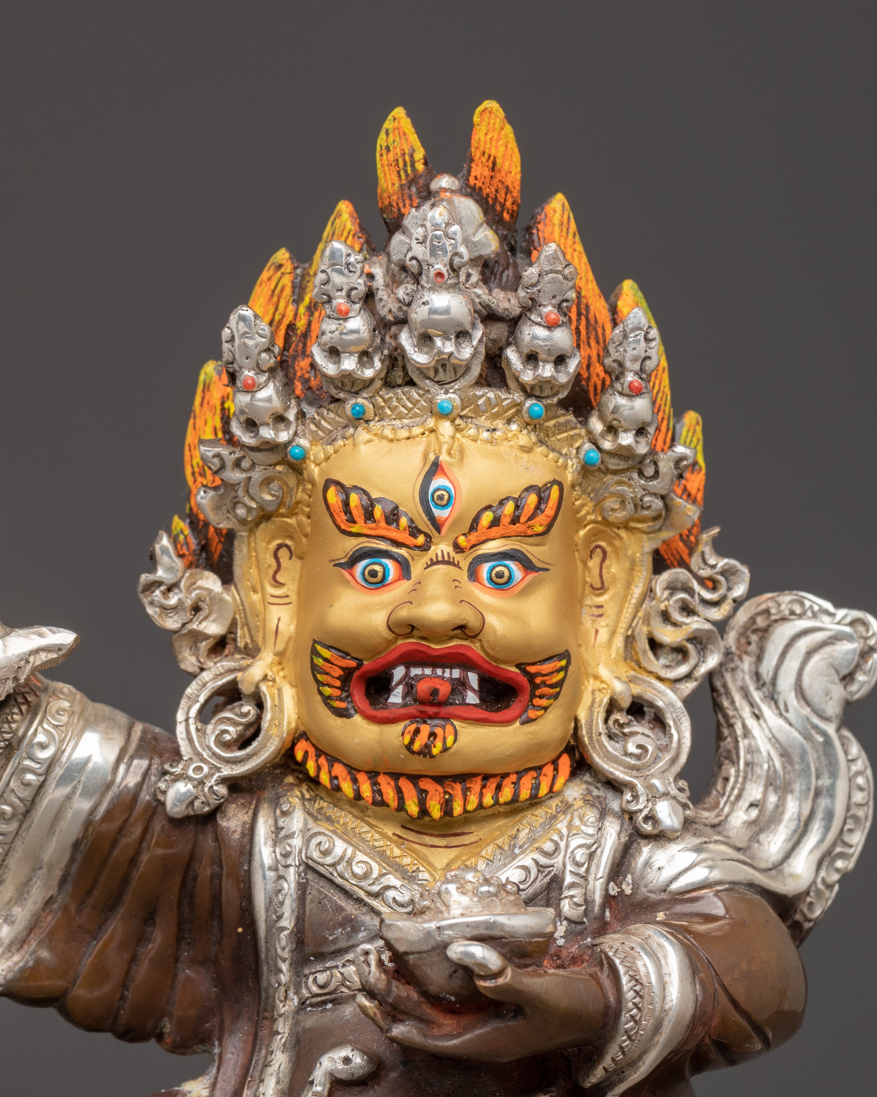 Statue of Mahakala Bernagchen | Protector of the Nyingma Lineage