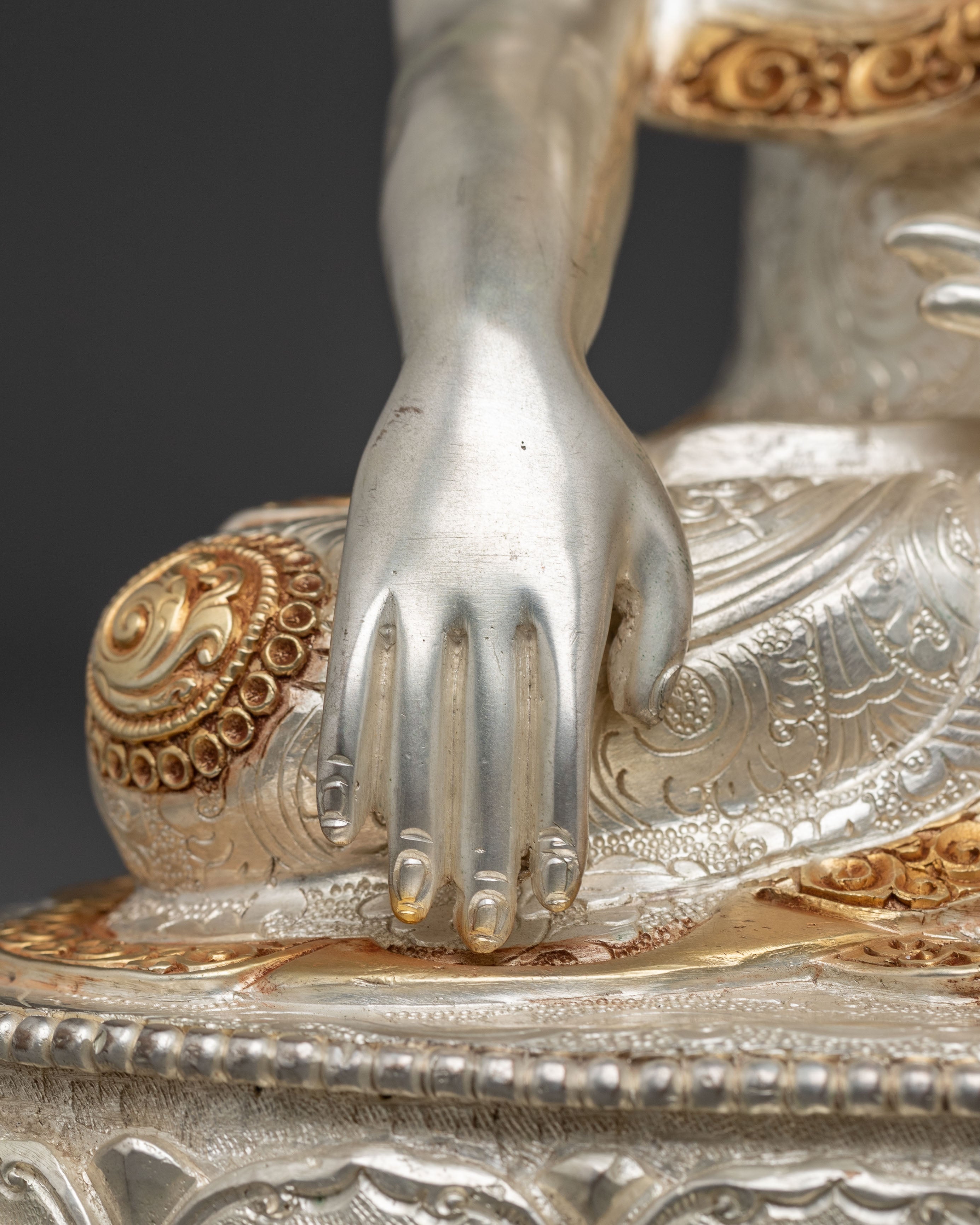 Handmade Tibetan Mitrupa Statue | Meditation and Protection