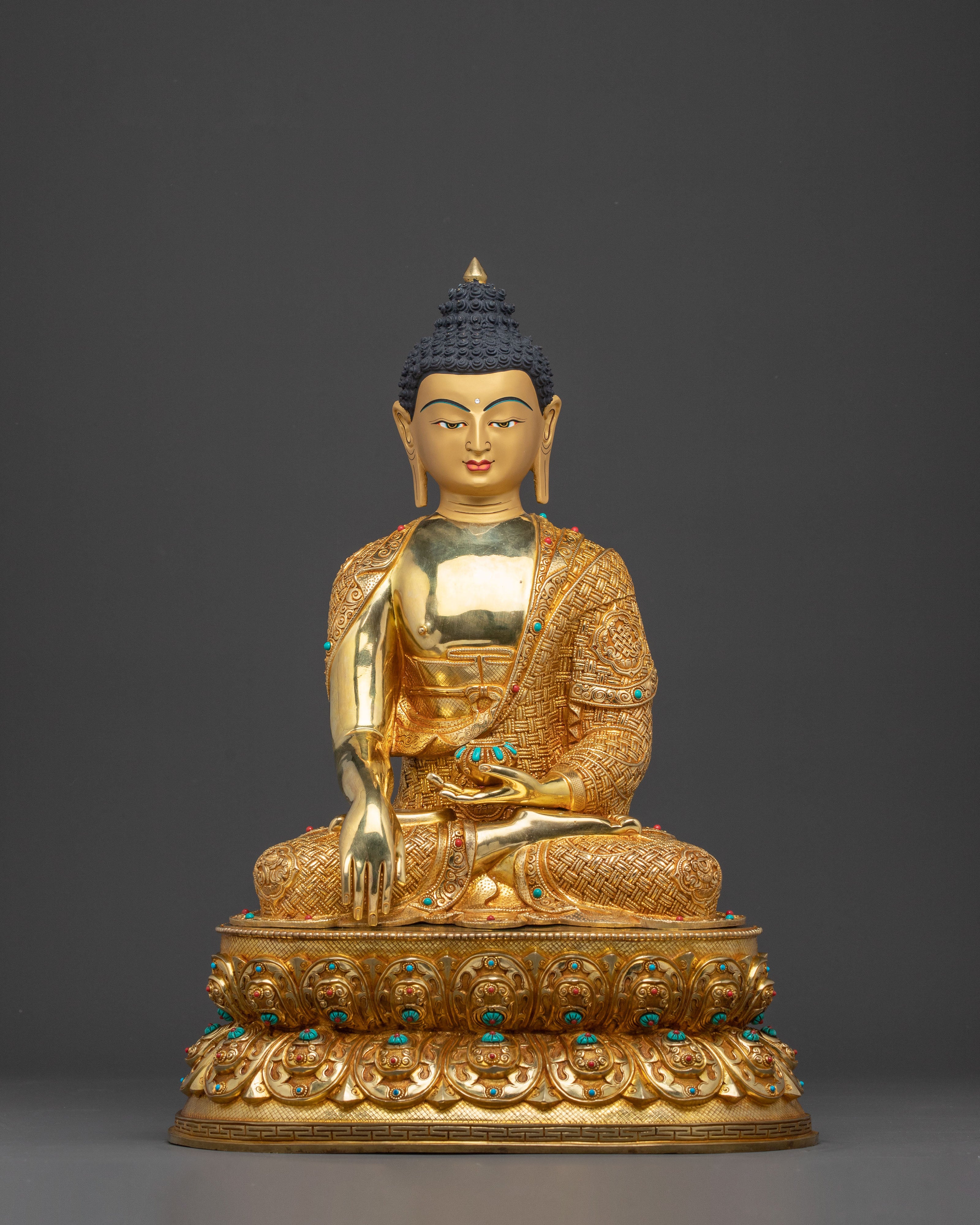 Handmade Shakyamuni Buddha Dharma Statue