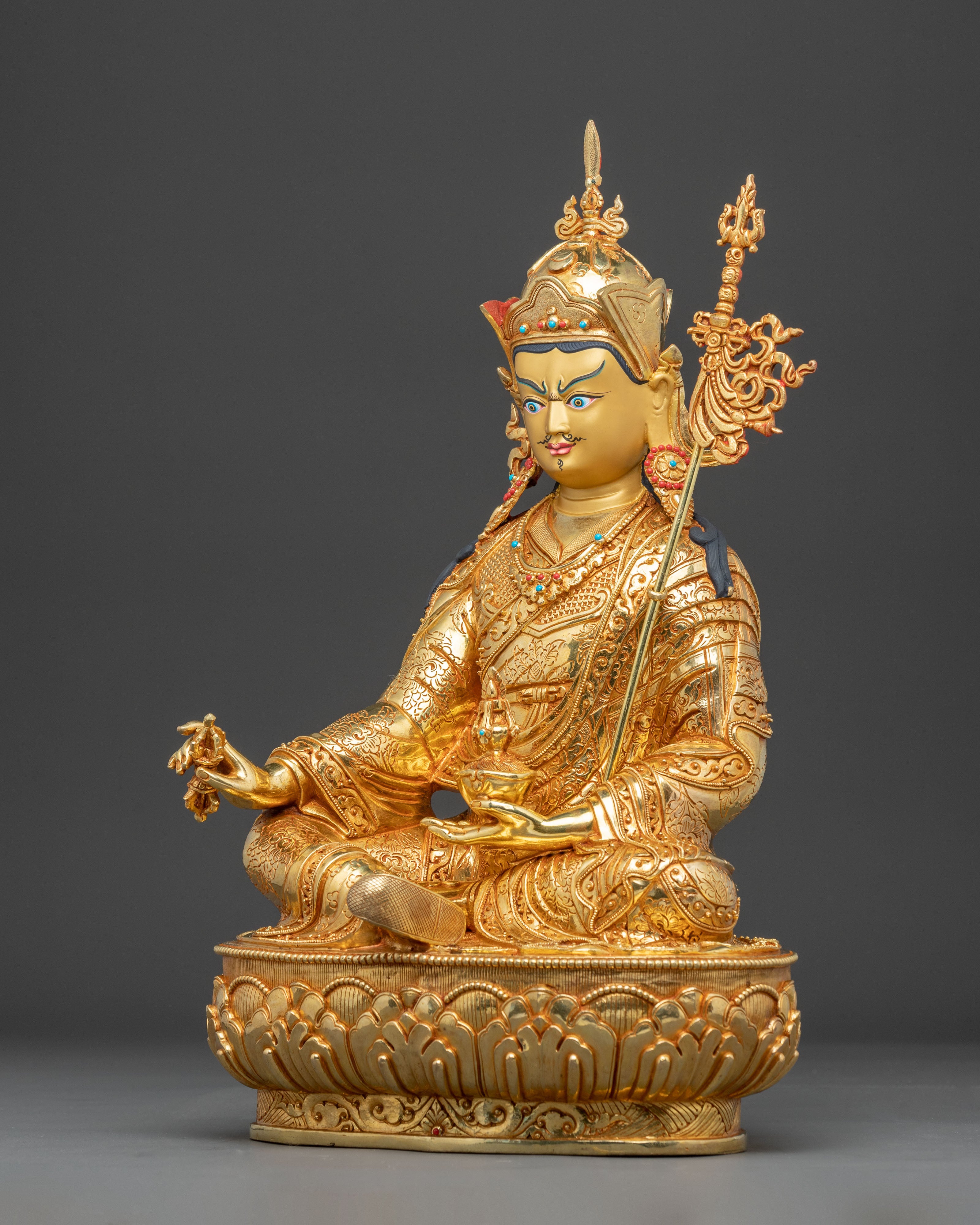 Handmade Statue of Buddhist Master Padmasambhava