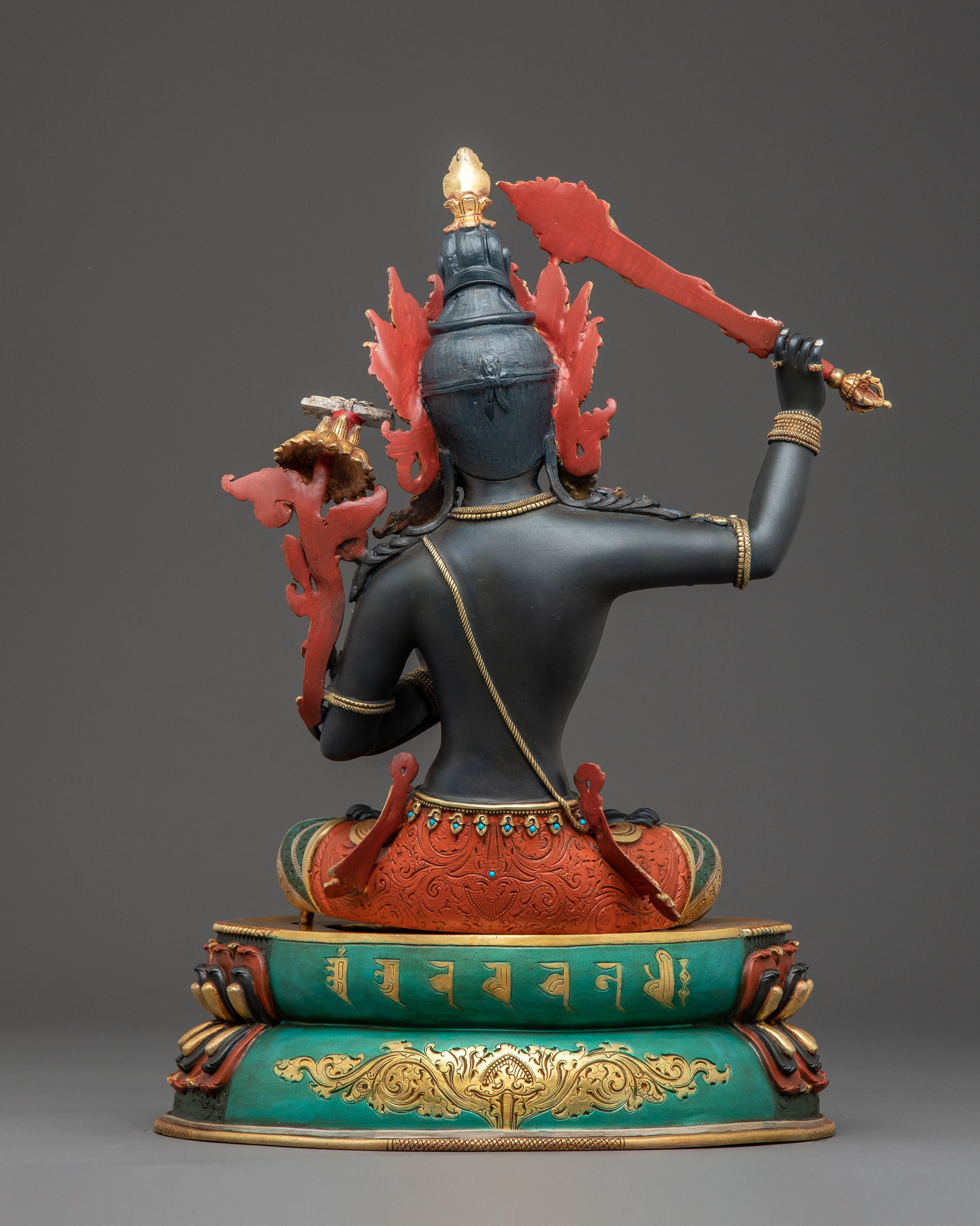 Statue Set of Manjushri Five Forms | Spiritual Decor