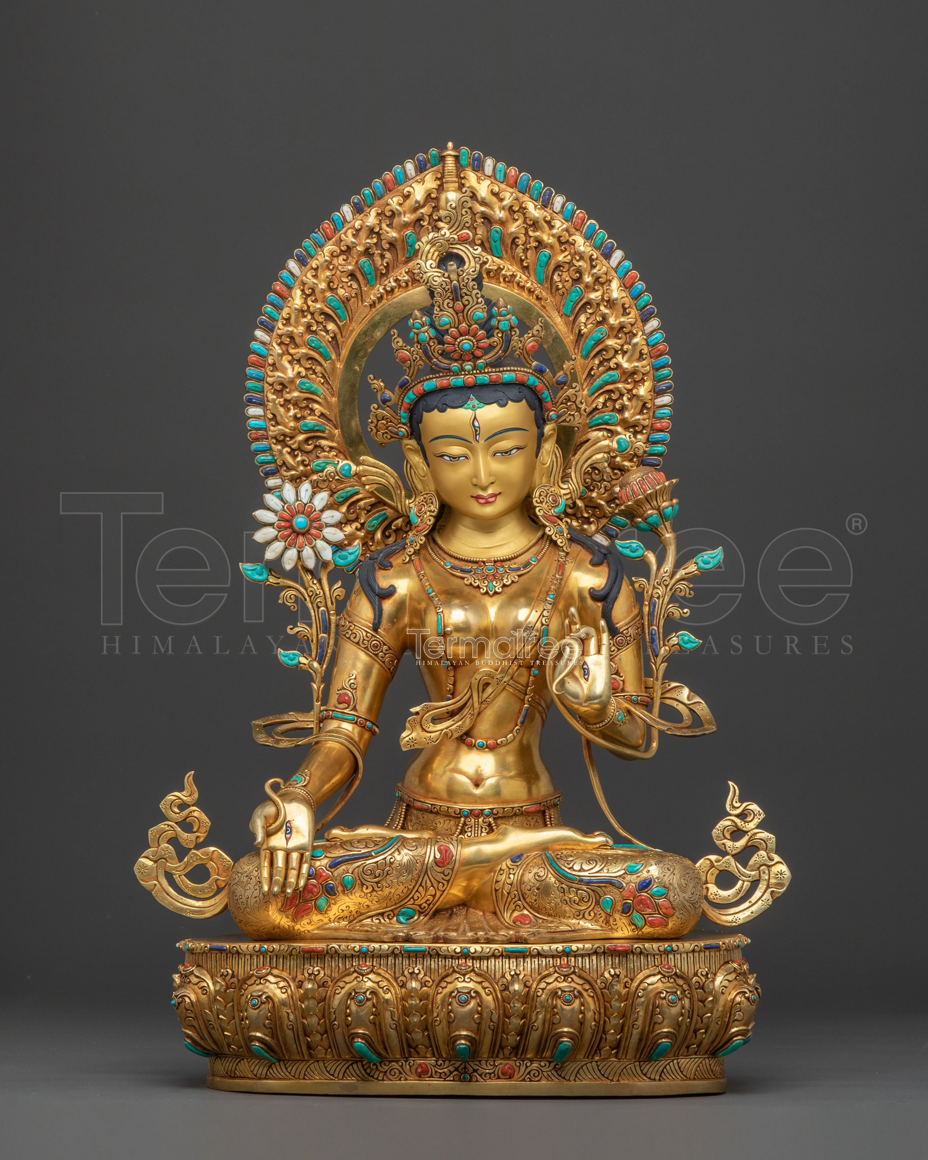 White Tara Statue