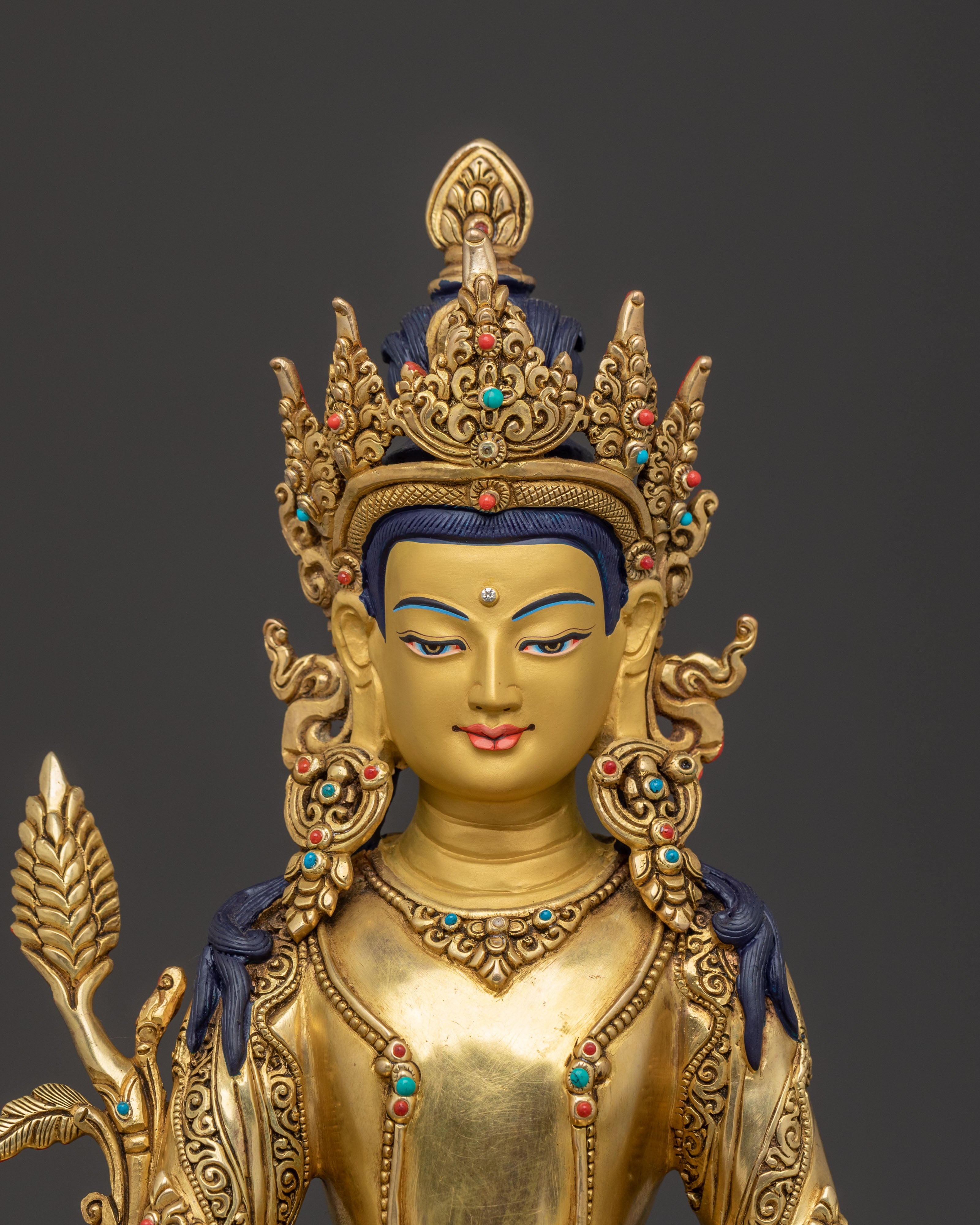 Kshitigarbha Buddha Sacred Statue | Spiritual Figure