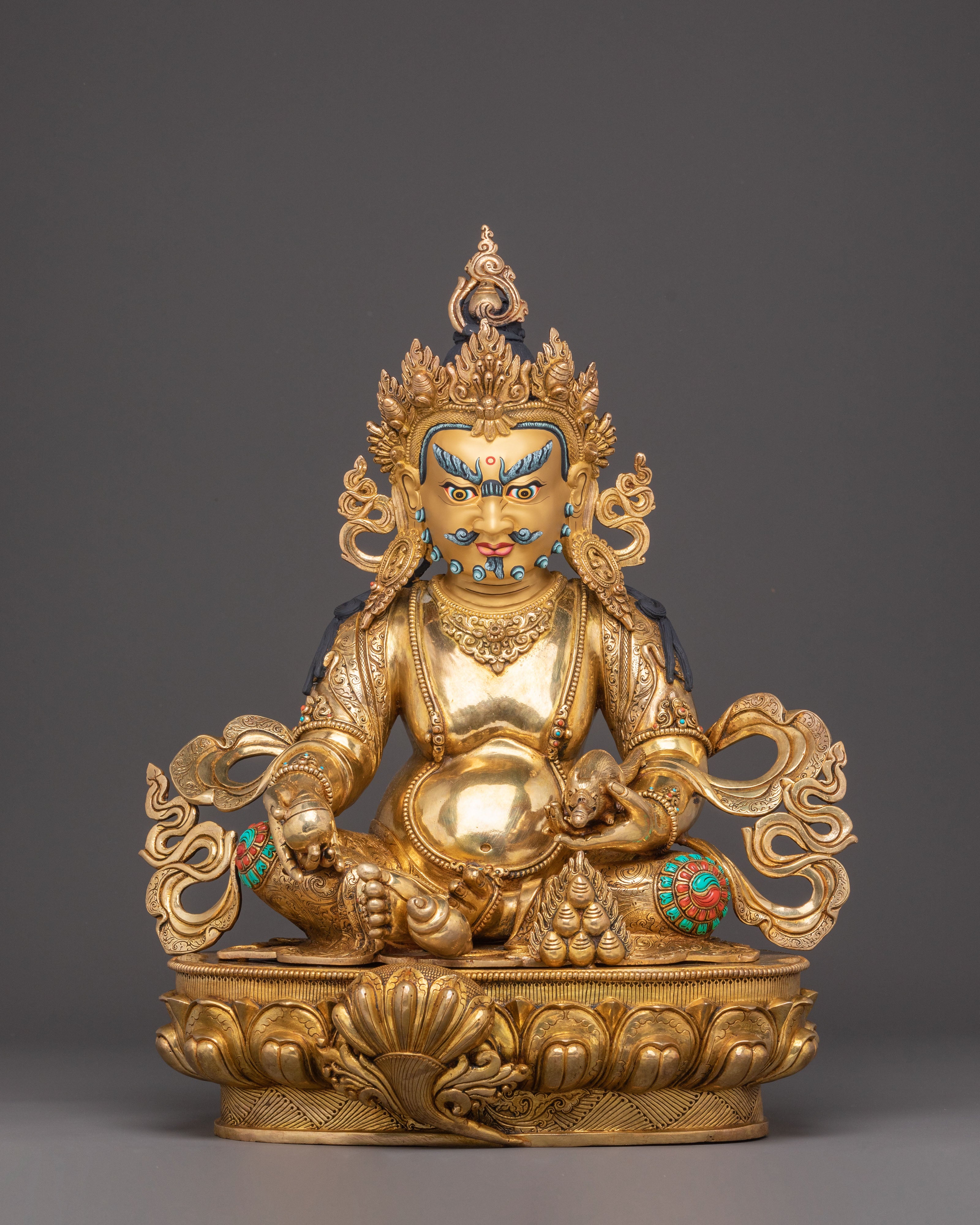 Buddhist Wealth Icon Dzambhala | The Embodiment of Prosperity