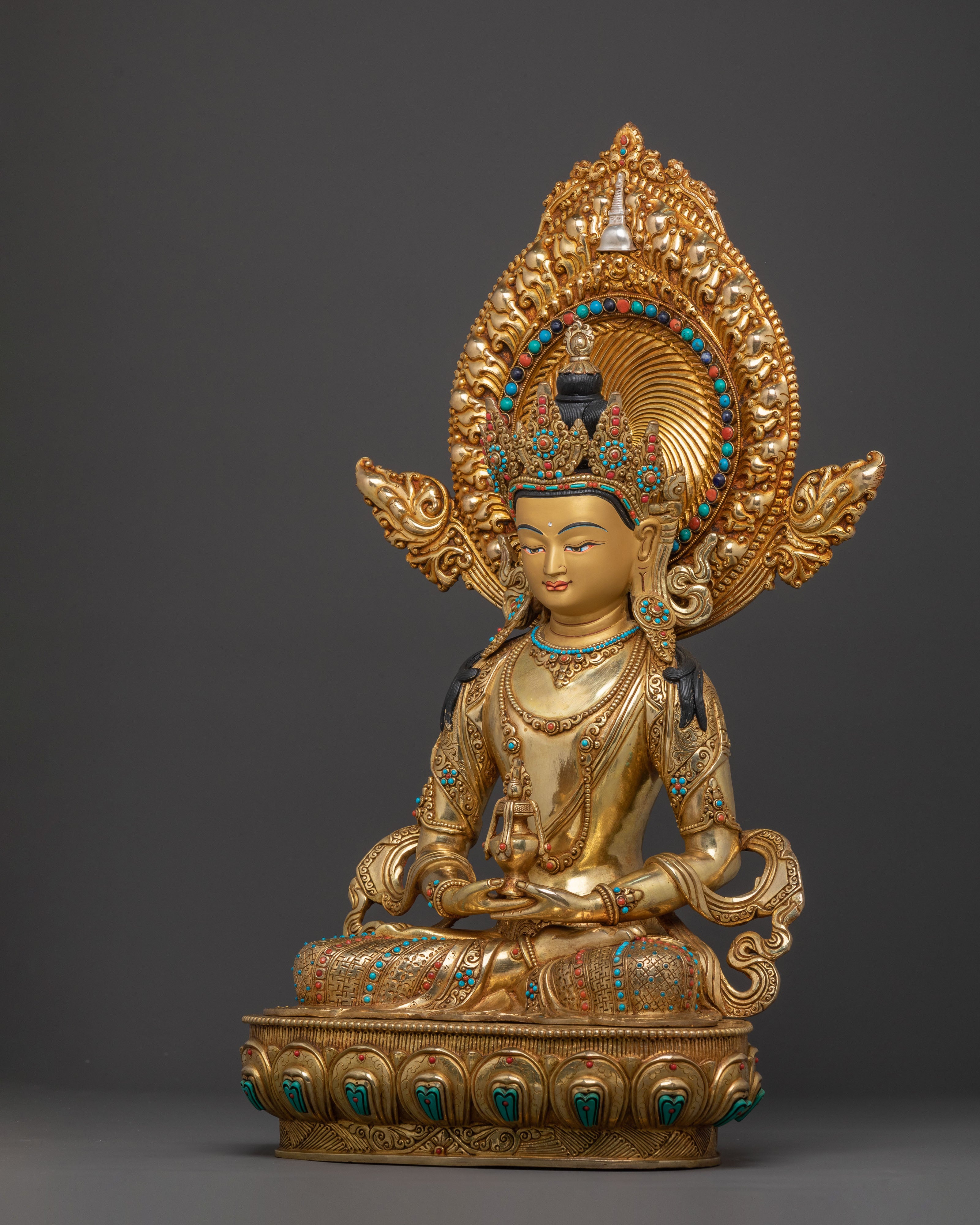 Amitayus Spiritual Statue | Prosperity Buddha