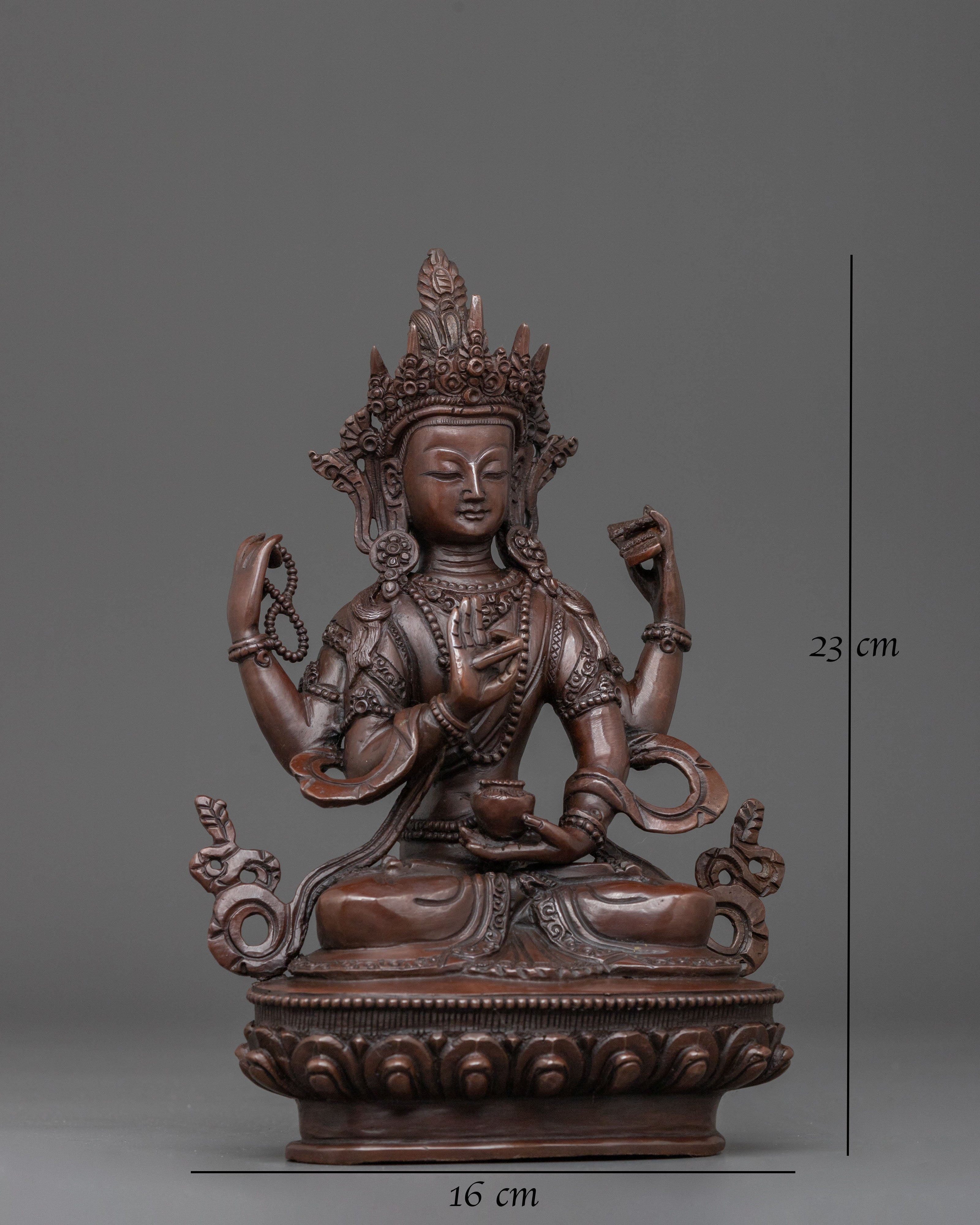 Prajnaparamita Sacred Tibetan Statue | Home Decor