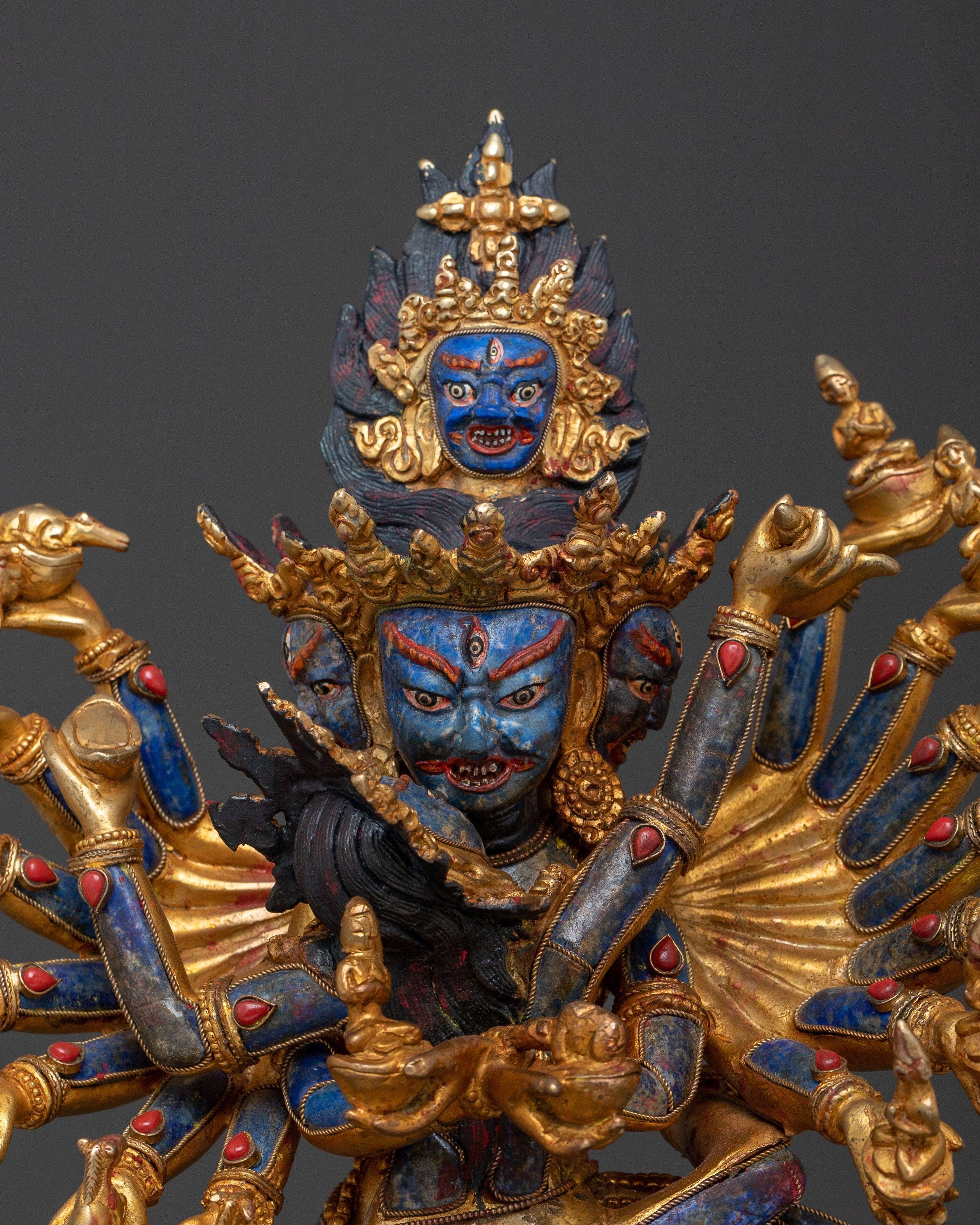 Hevajra Tantric Deity Statue | Union of Wisdom and Compassion