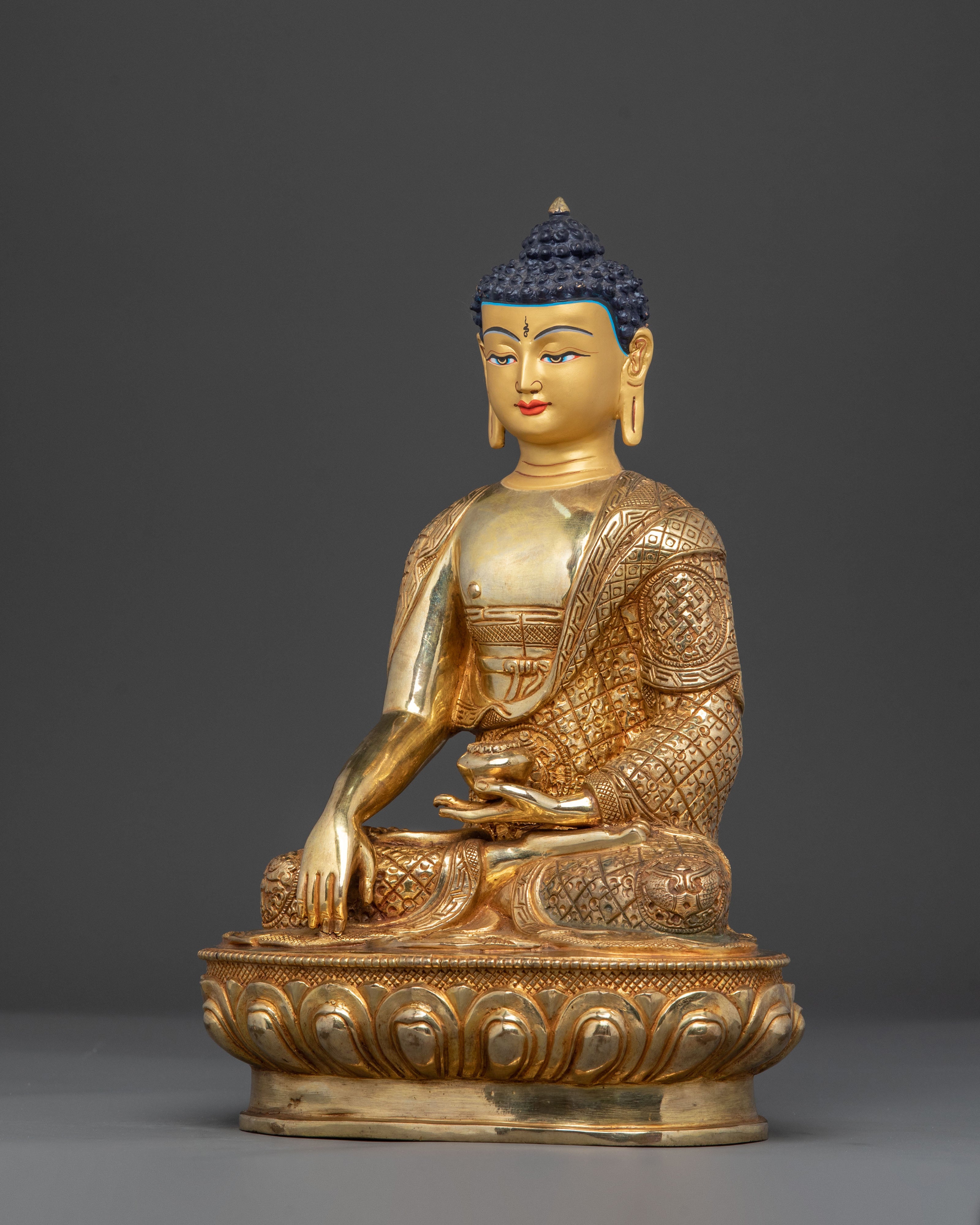 Meditating Buddha: Shakyamuni Statue | Altar Decor