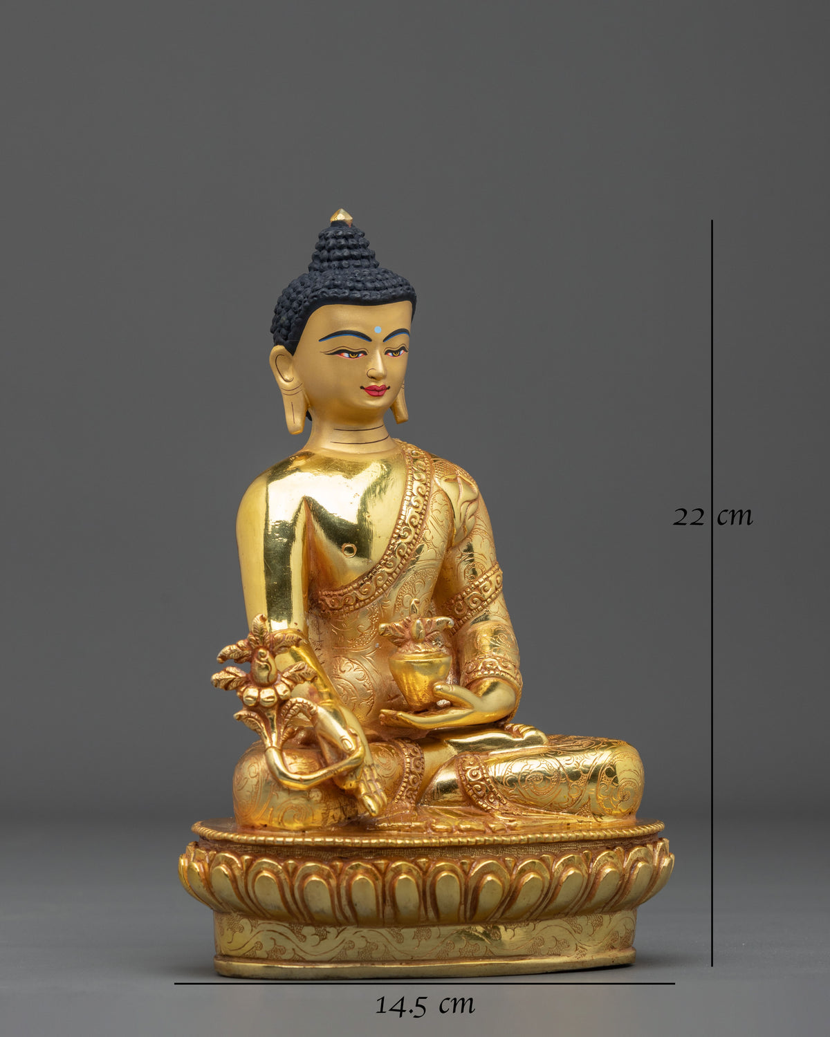 Medicine Buddha Sculpture | Figurine for Sacred Healing