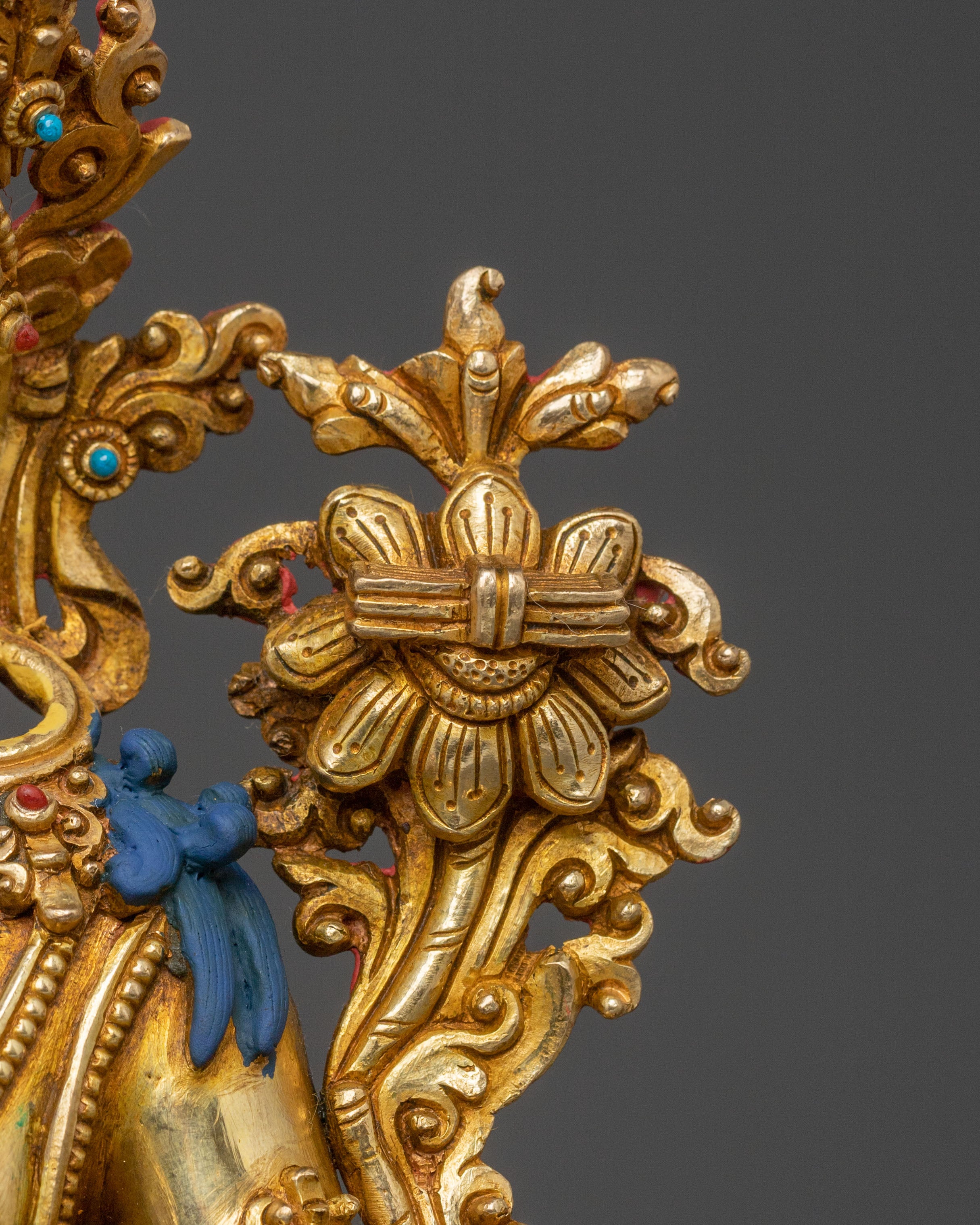 White Manjushri Statue | Made In Nepal