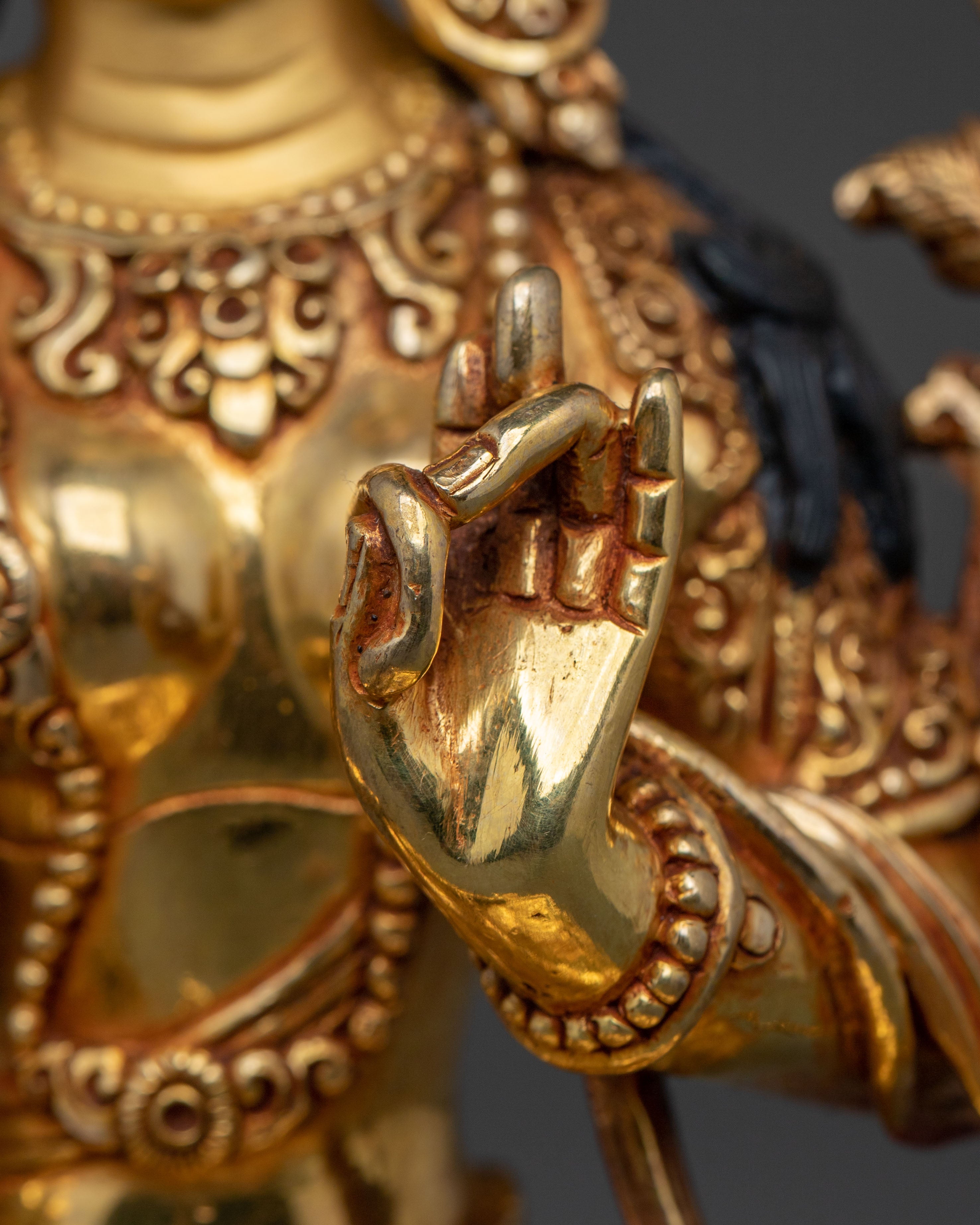 Green Tara Statue | Sacred Feminine Protector