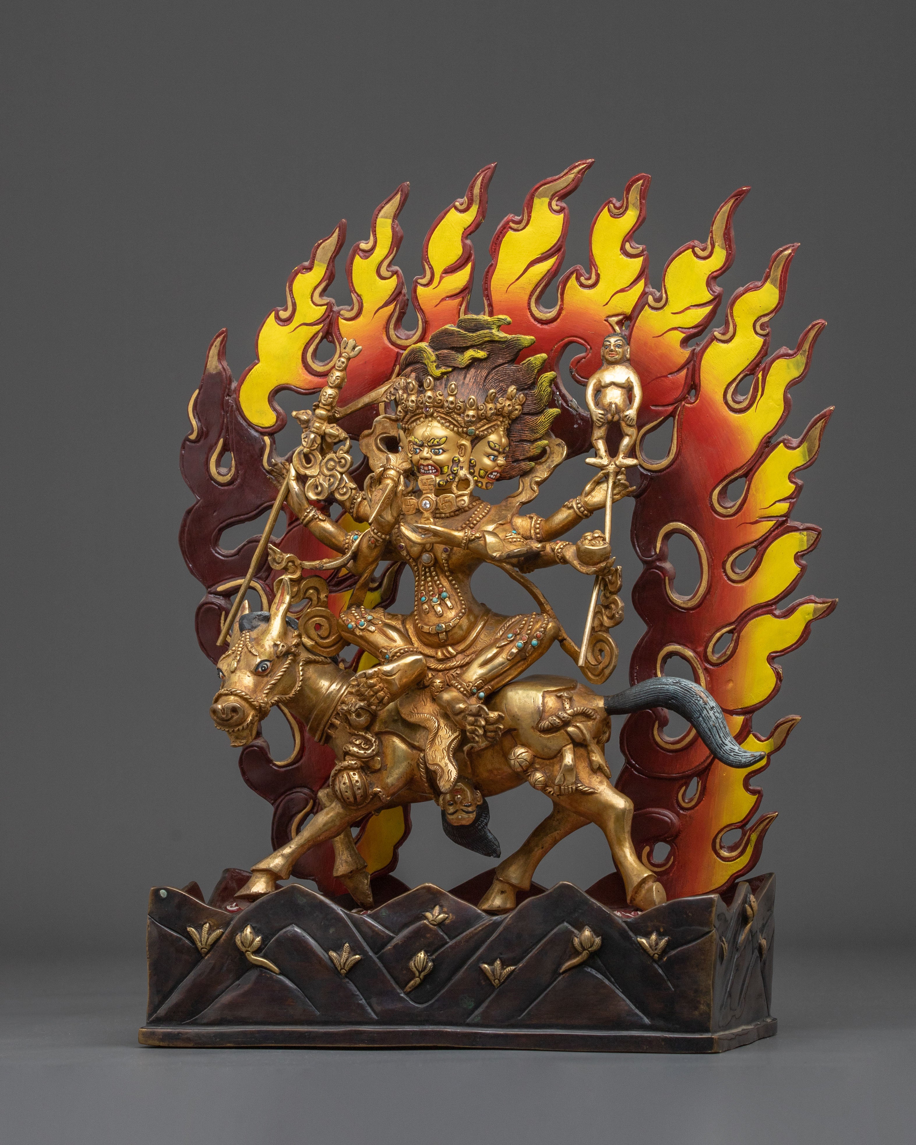 Palden Lhamo Sculpture | Fierce Buddhist Protector