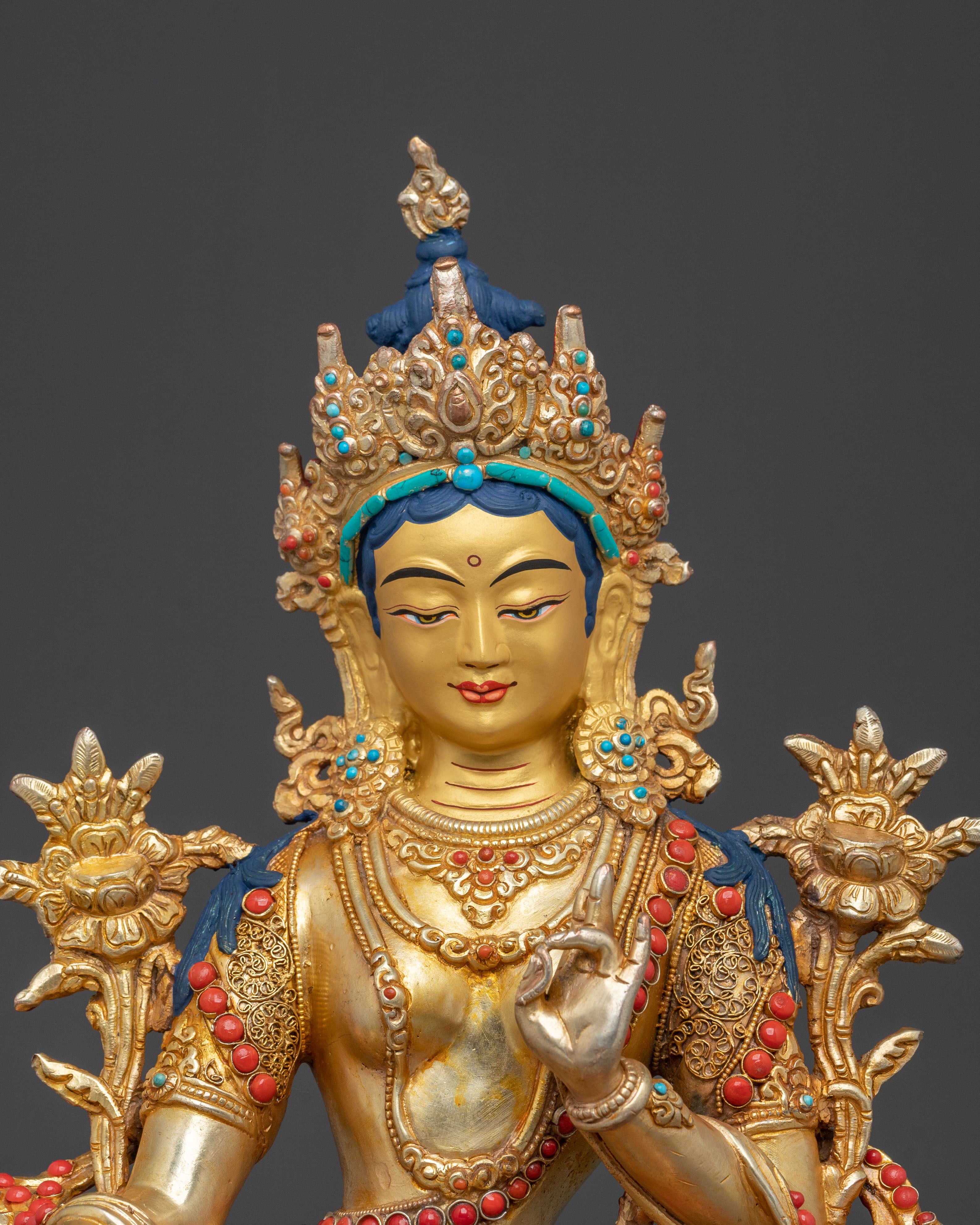 Green Tara Statue: Compassionate Protector