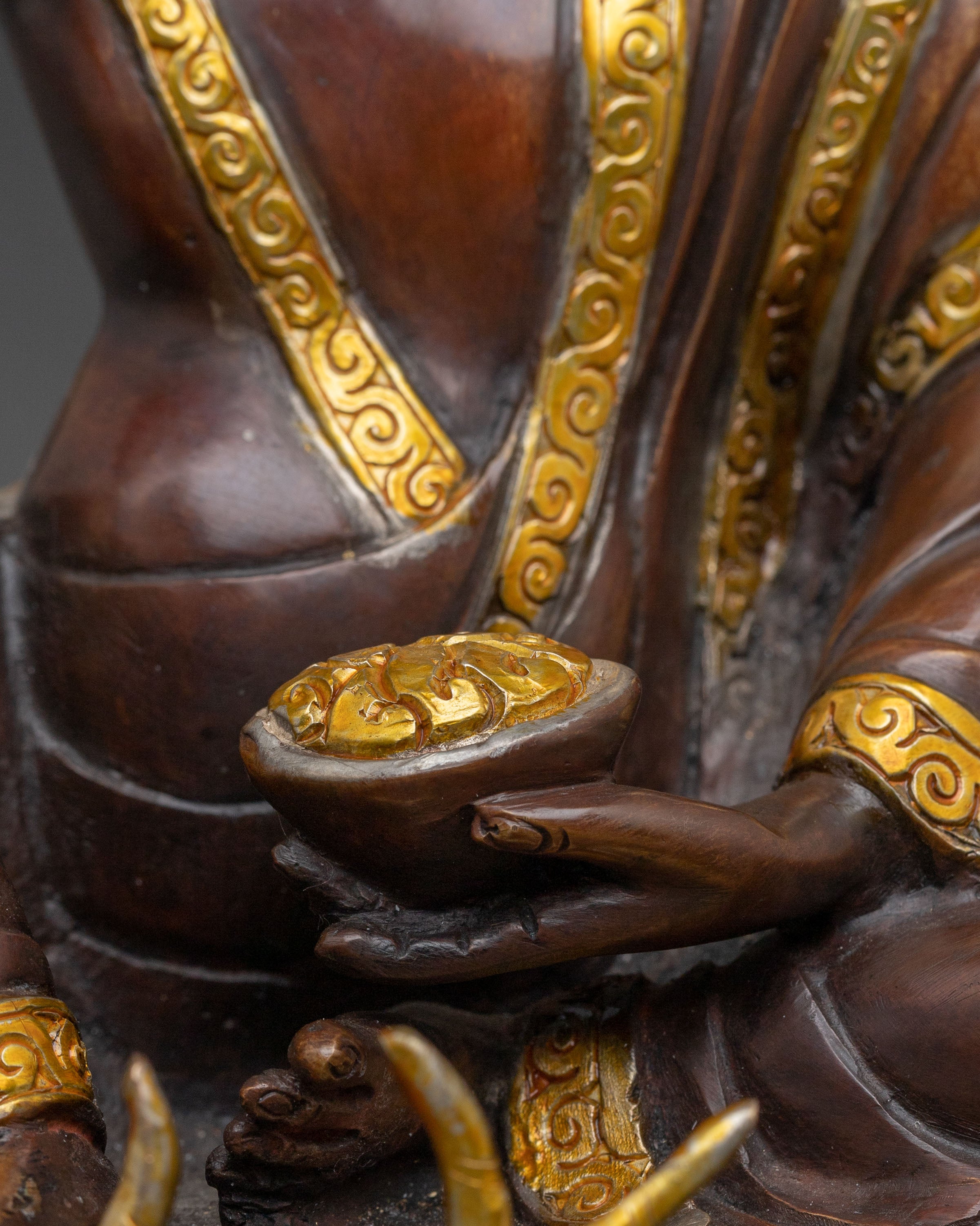 Milarepa Handcrafted Statue: Tibetan Buddhist Master