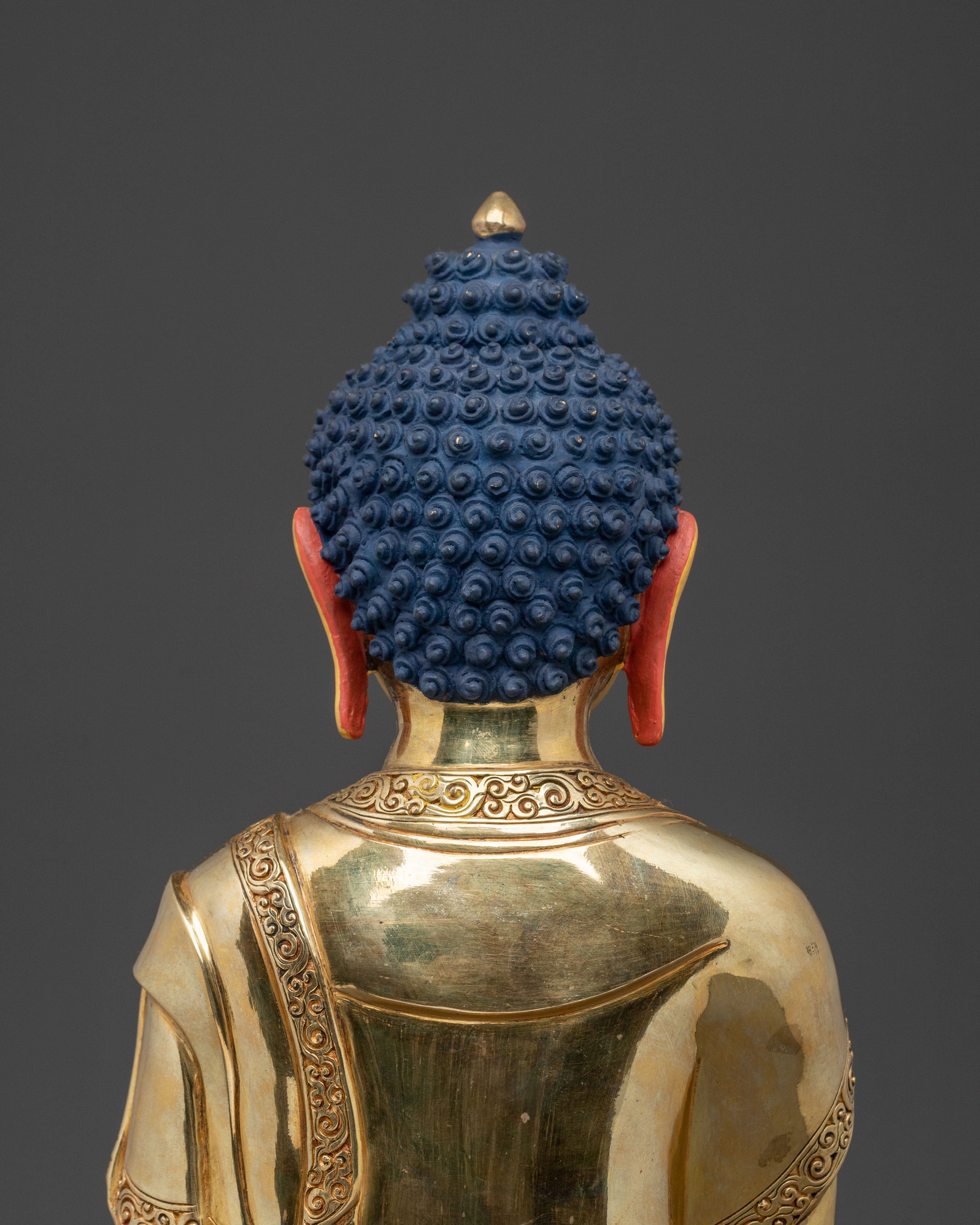 Himalayan Shakyamuni Buddha Buddhist Statue