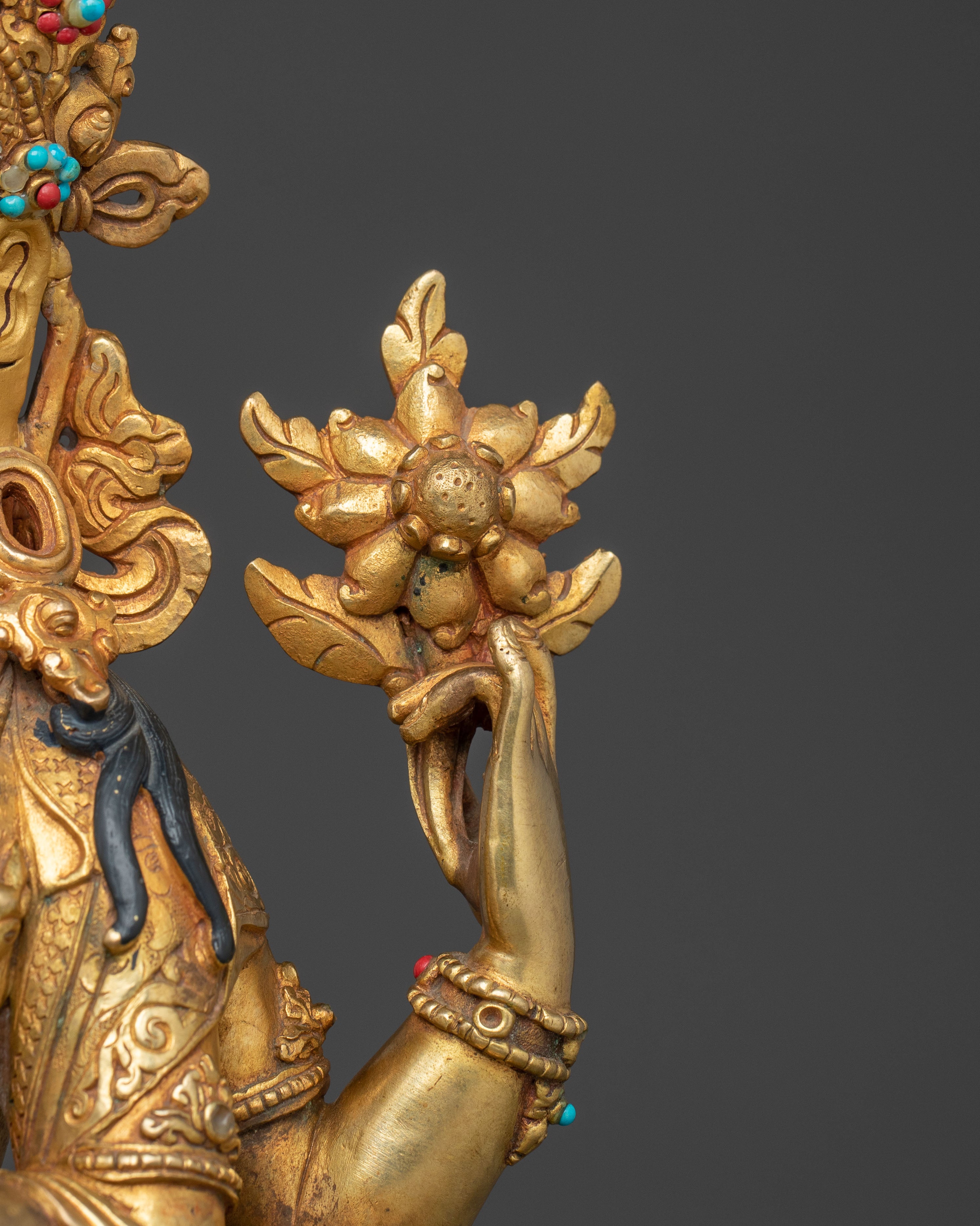 Four-Armed Chenrezig Statue | Compassionate Heart