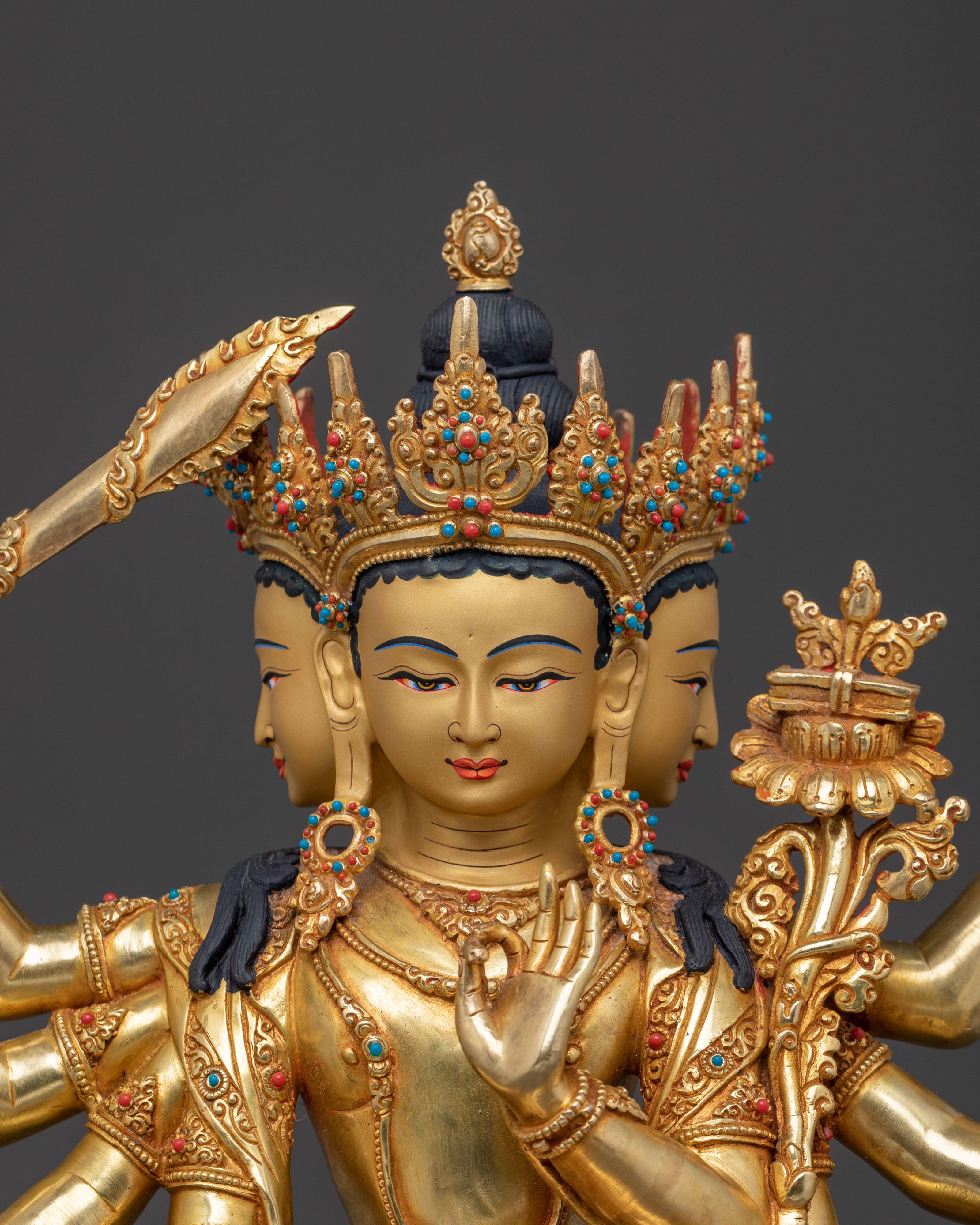 Bodhisattva Maha Manjushri Statue for Spiritual Spaces