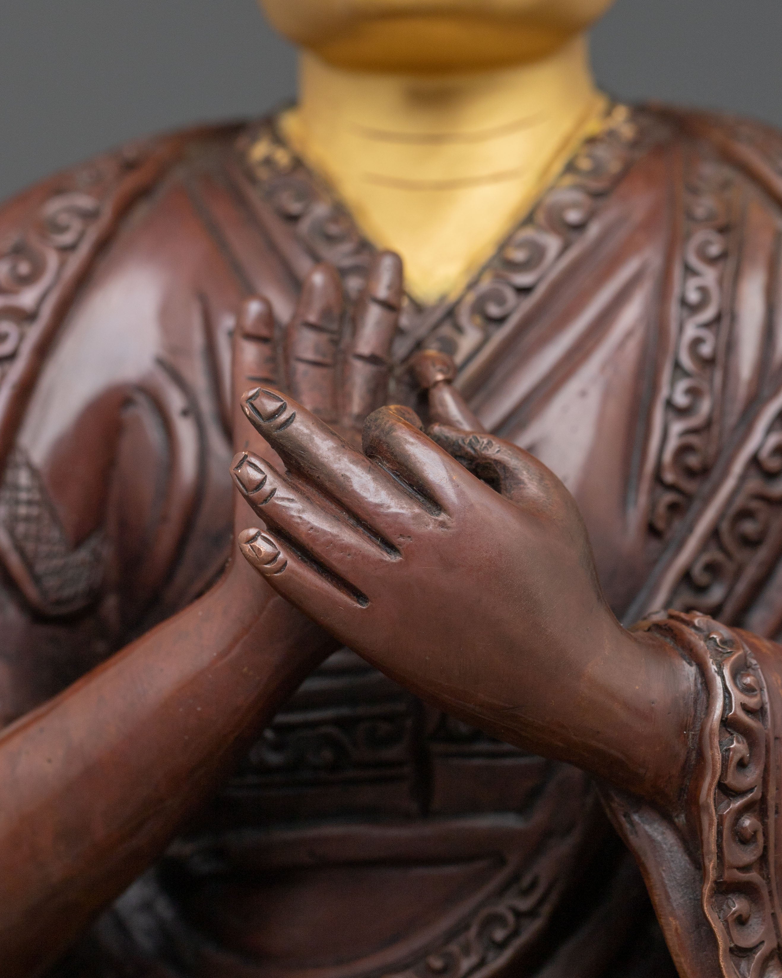 Karmapa Tibetan Buddhist Master Statue | Buddhist Home Decor