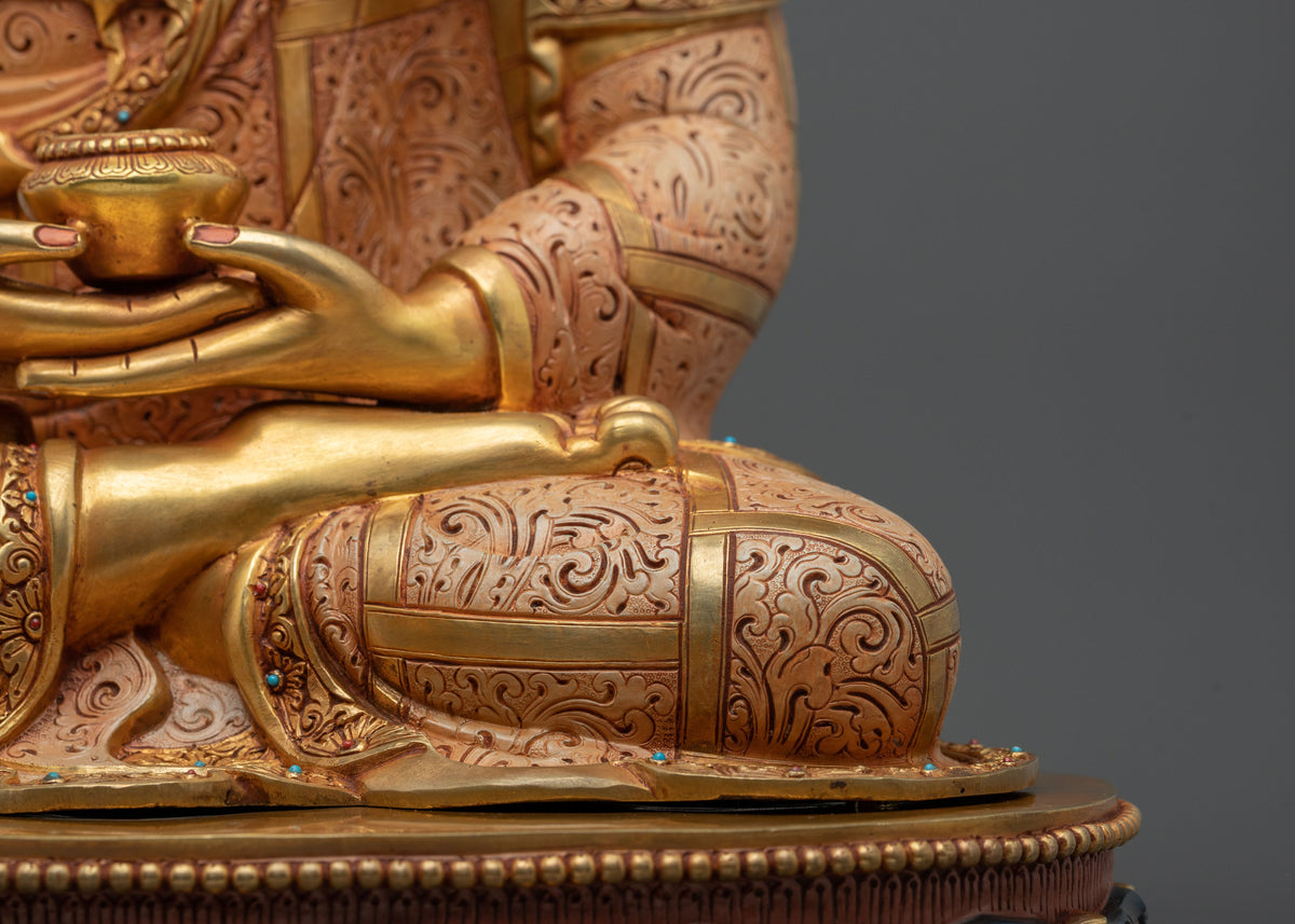 Amitabha Buddha Copper Statue | Tibetan Buddhist Figurine