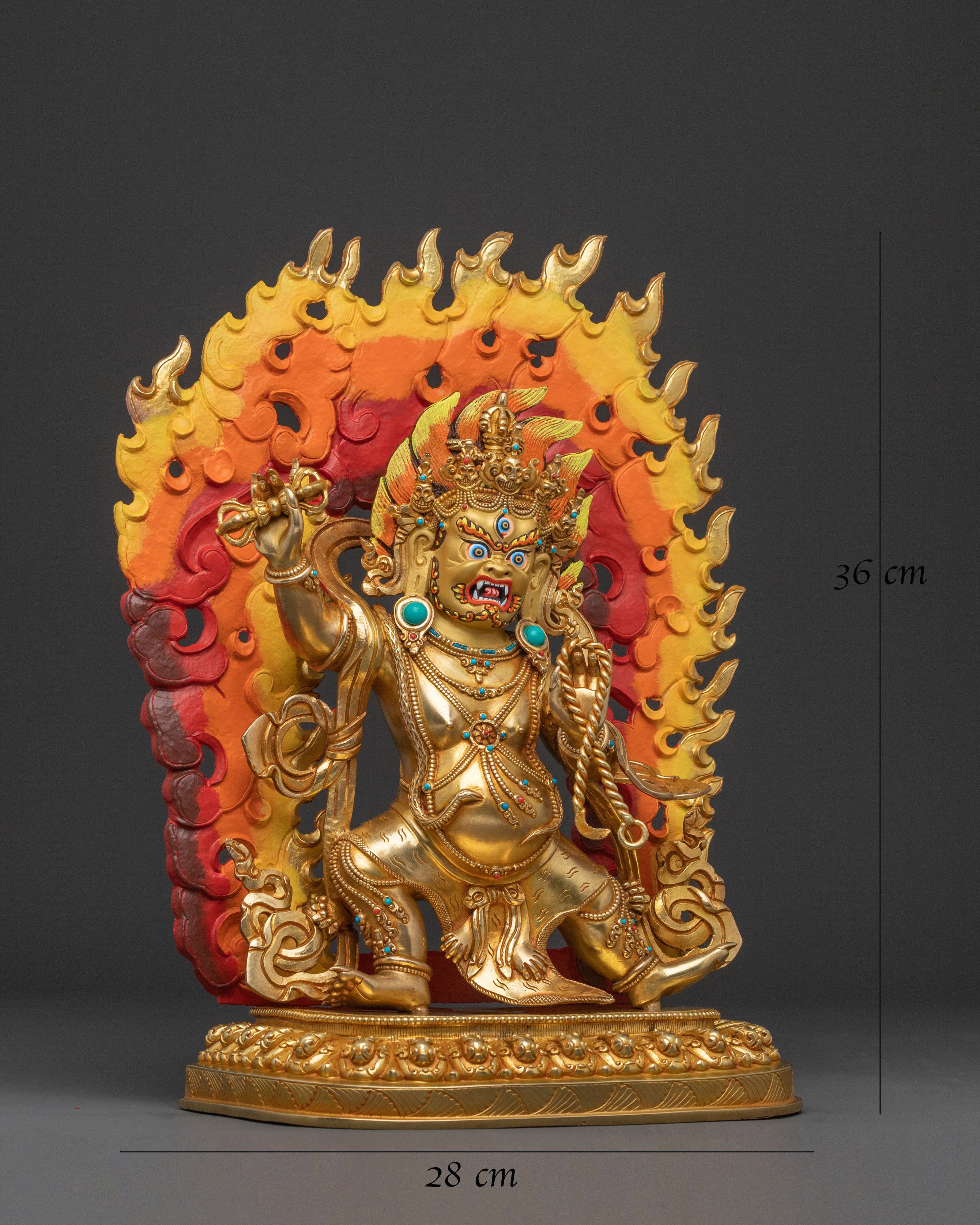 Vajrapani Traditional Statue | Spiritual Figure for Altar Decor